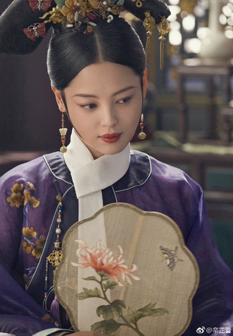 辛芷蕾說打完巴掌當下,連霍建華自己都傻眼。(翻攝自微博)