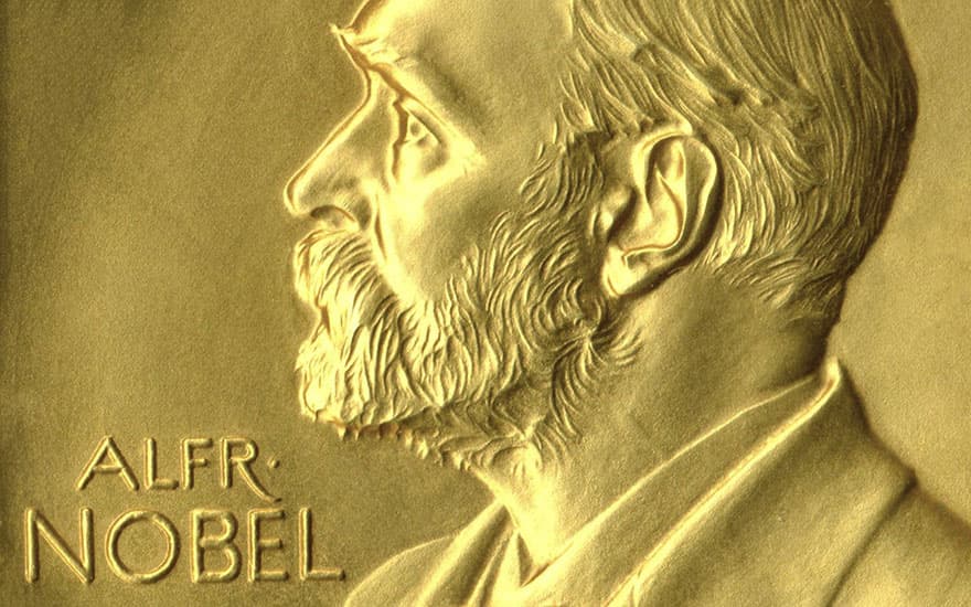 諾貝爾獎是公認國際最具權威性的年度獎項。(網路截圖,nobelprize.org)