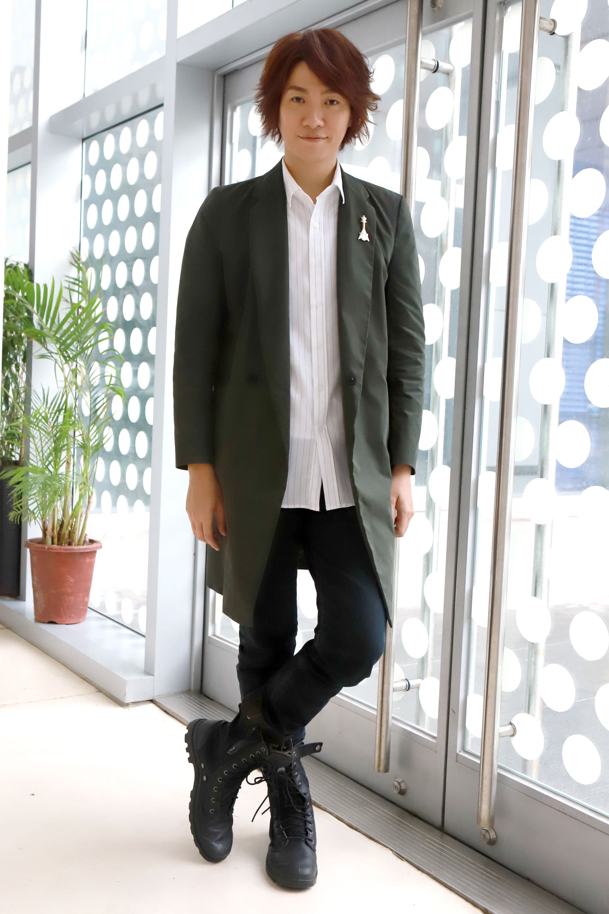 黃少谷難得演8點檔，壓力指數破表。（民視提供）