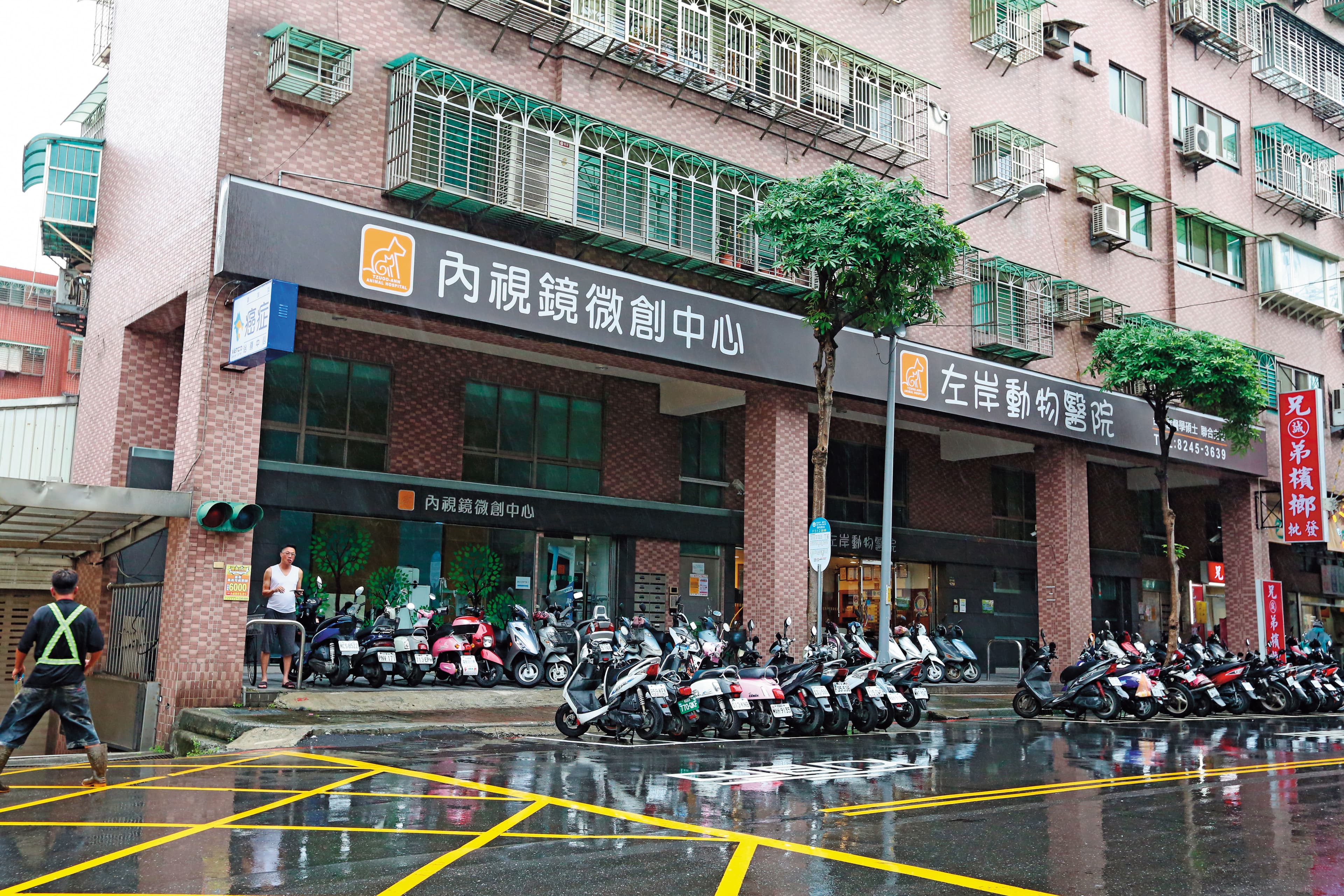 左岸動物醫院主打內視鏡微創手術,在寵物醫學界頗負盛名。
