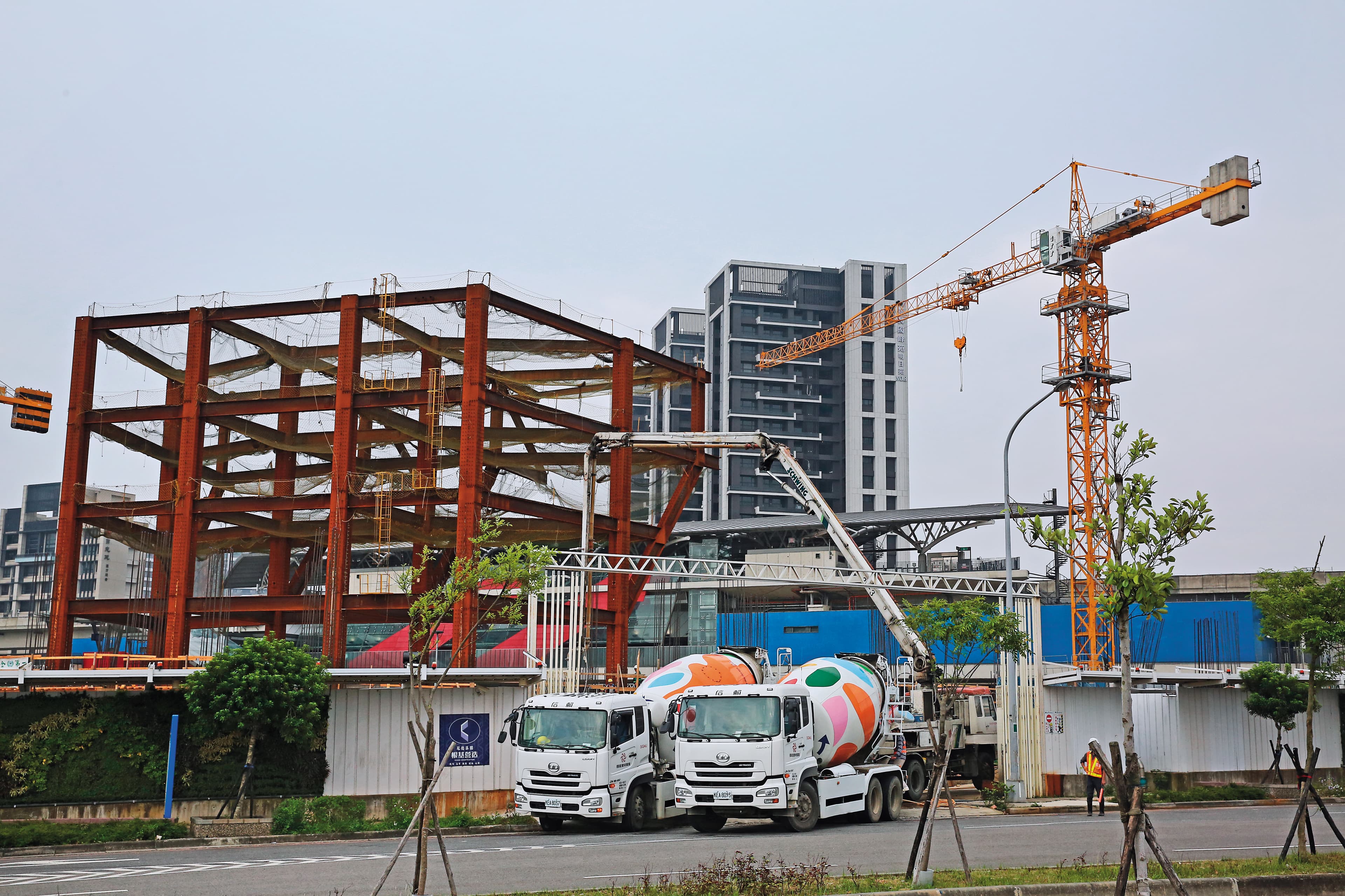 重劃區內每個建案完工時間不同,先入住的民眾恐會受施工噪音影響。