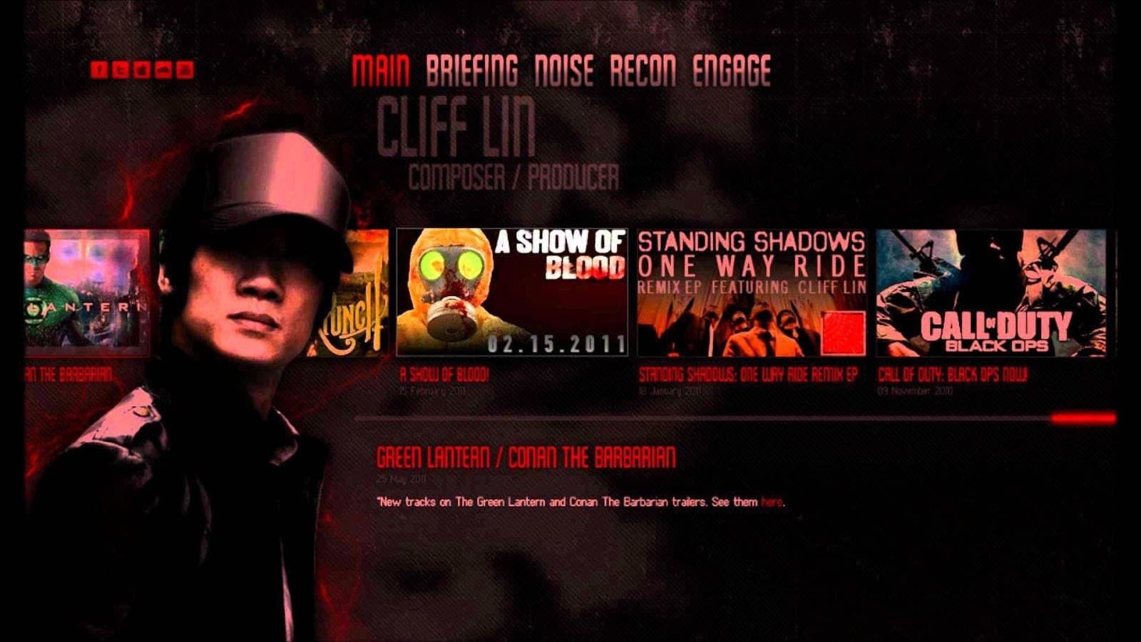 活躍於好萊塢的華裔美籍作曲家Cliff Lin，以其擅長的電子搖滾融合古典弦樂曲風為《狂徒》打造緊張氣氛。（翻攝自Cliff Lin臉書）