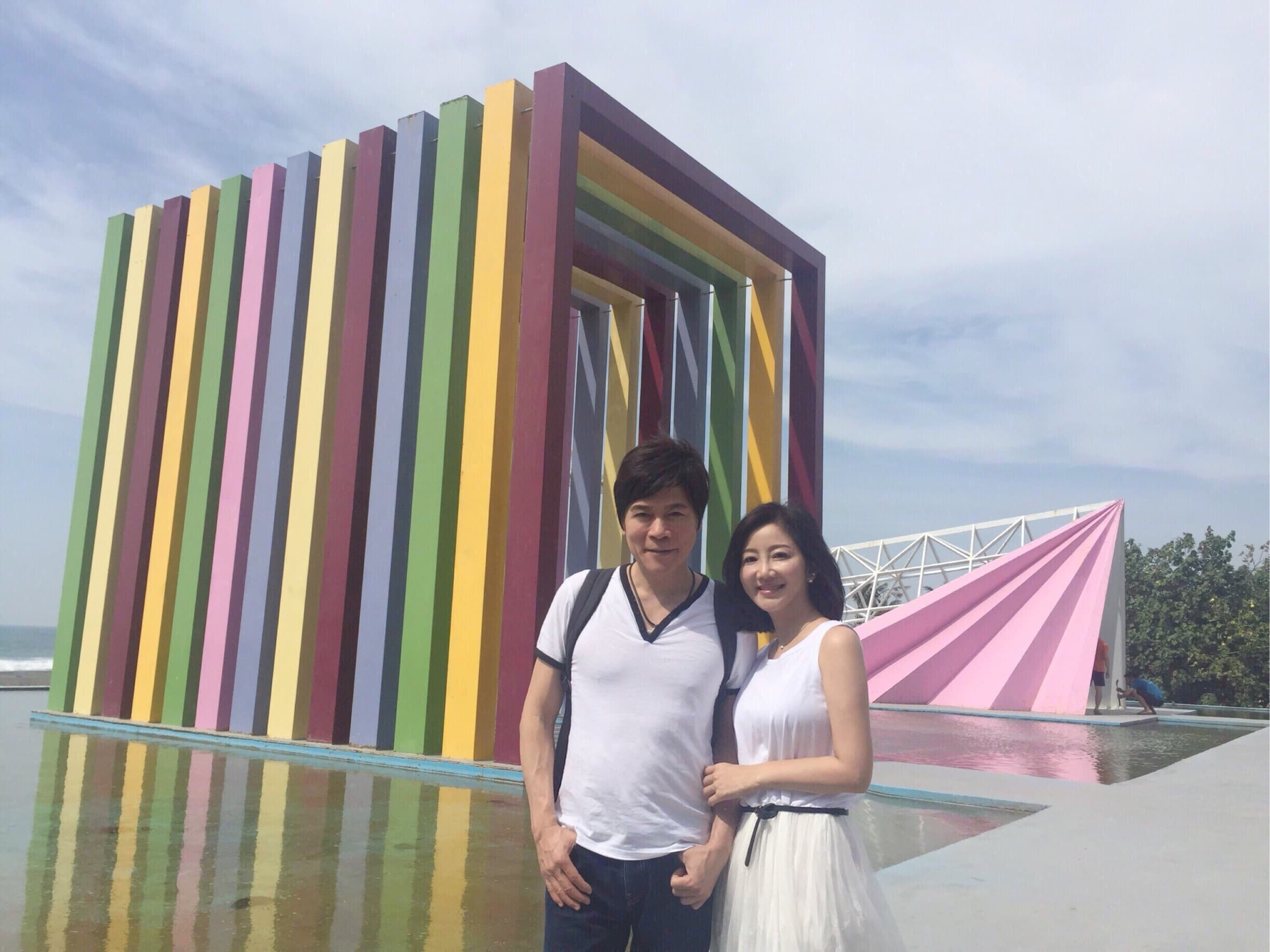 洪榮宏透露夫妻倆至今還沒辦過公開儀式,希望能在教堂舉辦。(寬宏藝術)
