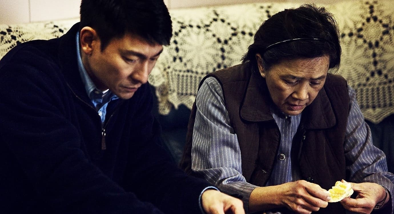 劉德華也曾經簽過嘉禾,他回憶當初不敢跟鄒文懷說話,沒想到30多年後,鄒文懷居然來客串了他主演的《桃姐》。(翻攝自金馬影展網站)