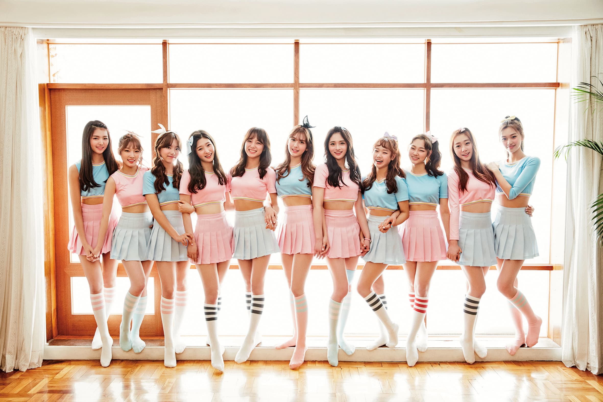 2016年節目《PRODUCE 101》第1季選出1年限定的11人女團I.O.I。(翻攝自Mnet官網)