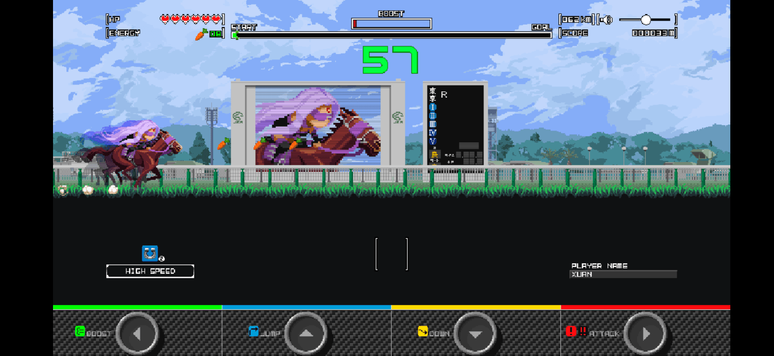 8 bit 不減 Rider 帥氣。(遊戲畫面)