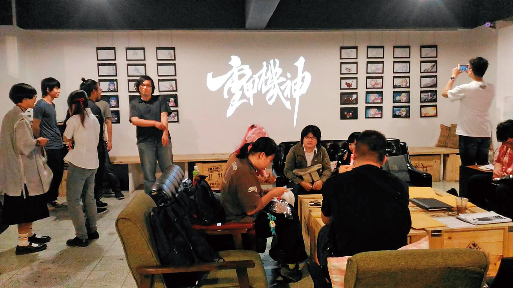 電影版推出之前,黃瀛洲和《重》片的團隊透過群眾募資拍了三十分鐘的影片,並在光點台北電影院公開放映。 (乾坤一擊提供)