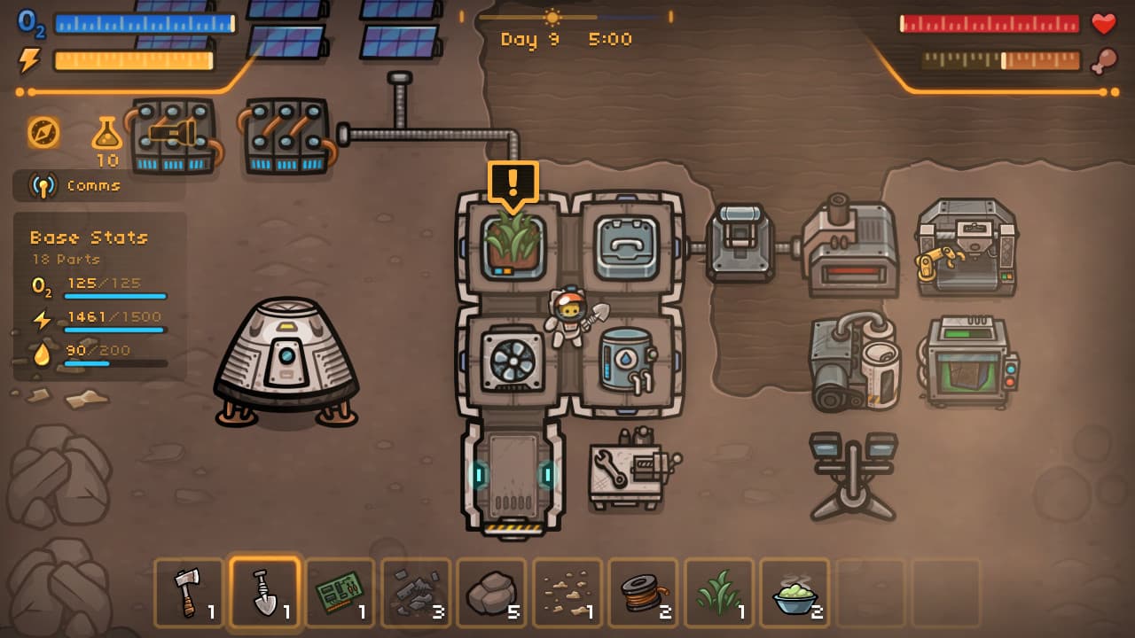 在陌生星球發展出自己專屬的基地(圖片來源:官方)