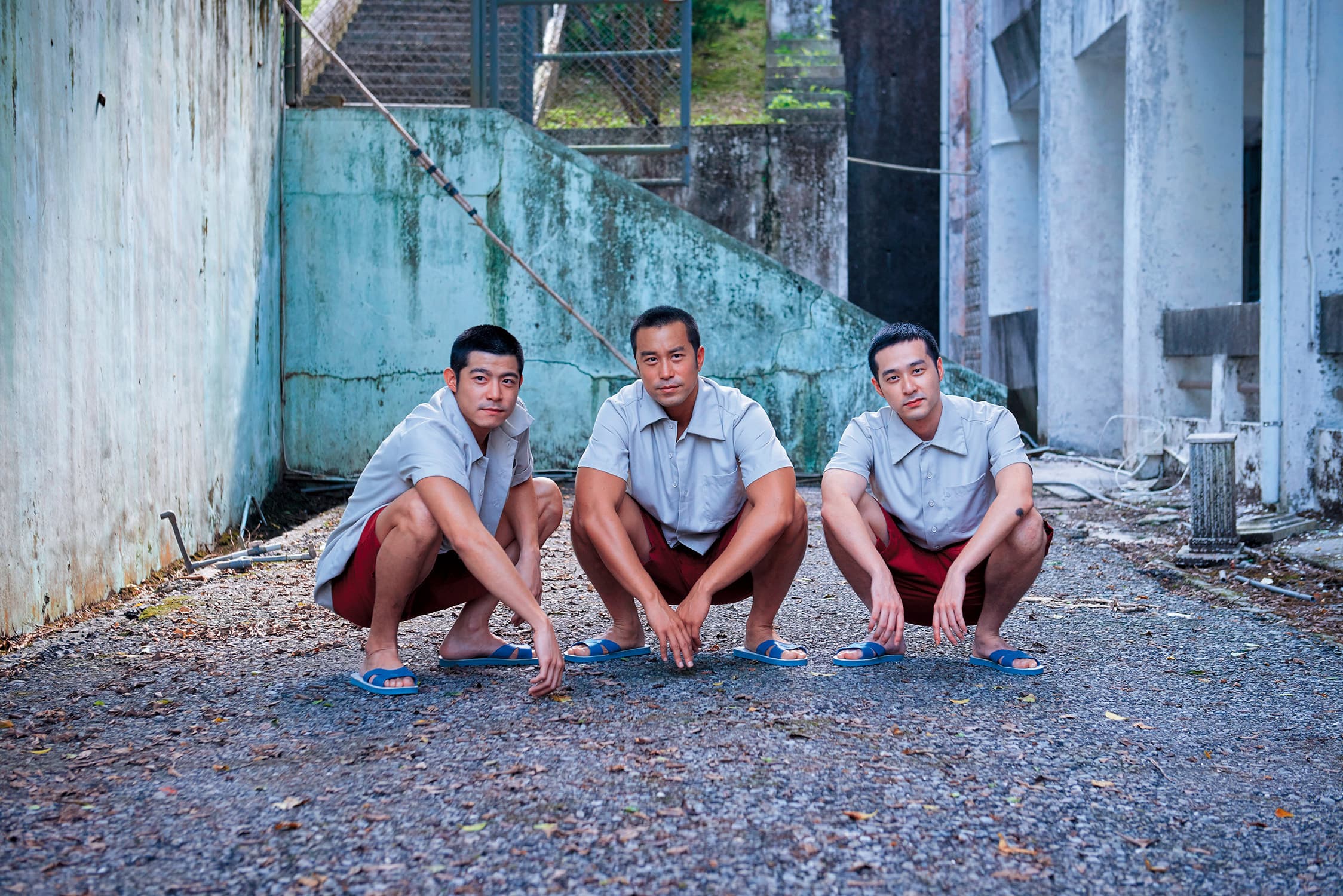 由張孝全（中）主演的《罪夢者》是Netflix在台推出的首部原創戲劇。（甲上娛樂提供）