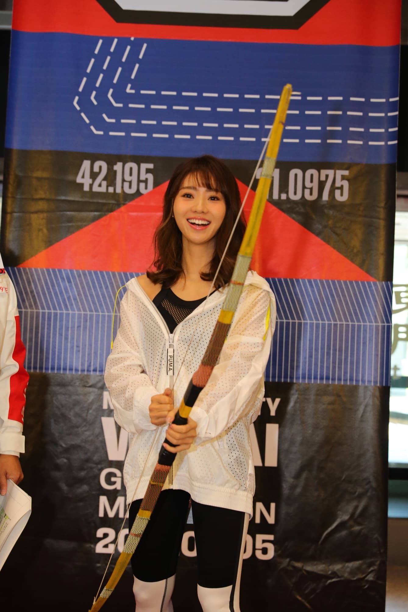 池端玲名熱愛運動,明年將2度挑戰21公里馬拉松。(紅心字會提供)