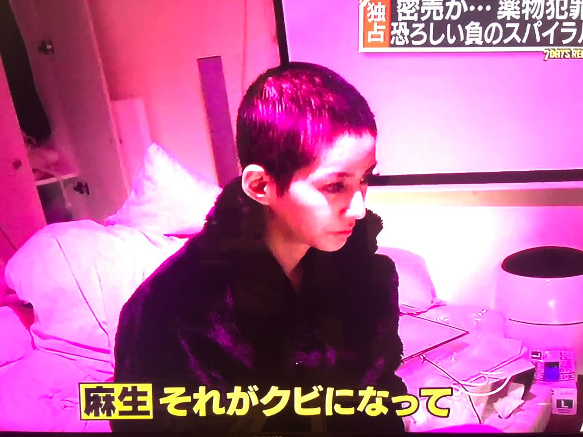 麻生希在家中吸毒被警方逮捕。(網路圖片)