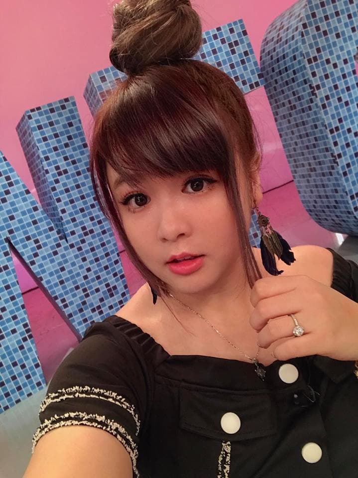 張芯瑜出道以來都跟體重奮戰,還曾被男友嗆:「那麼胖還吃消夜。」超傷人。 (翻攝張芯瑜臉書)