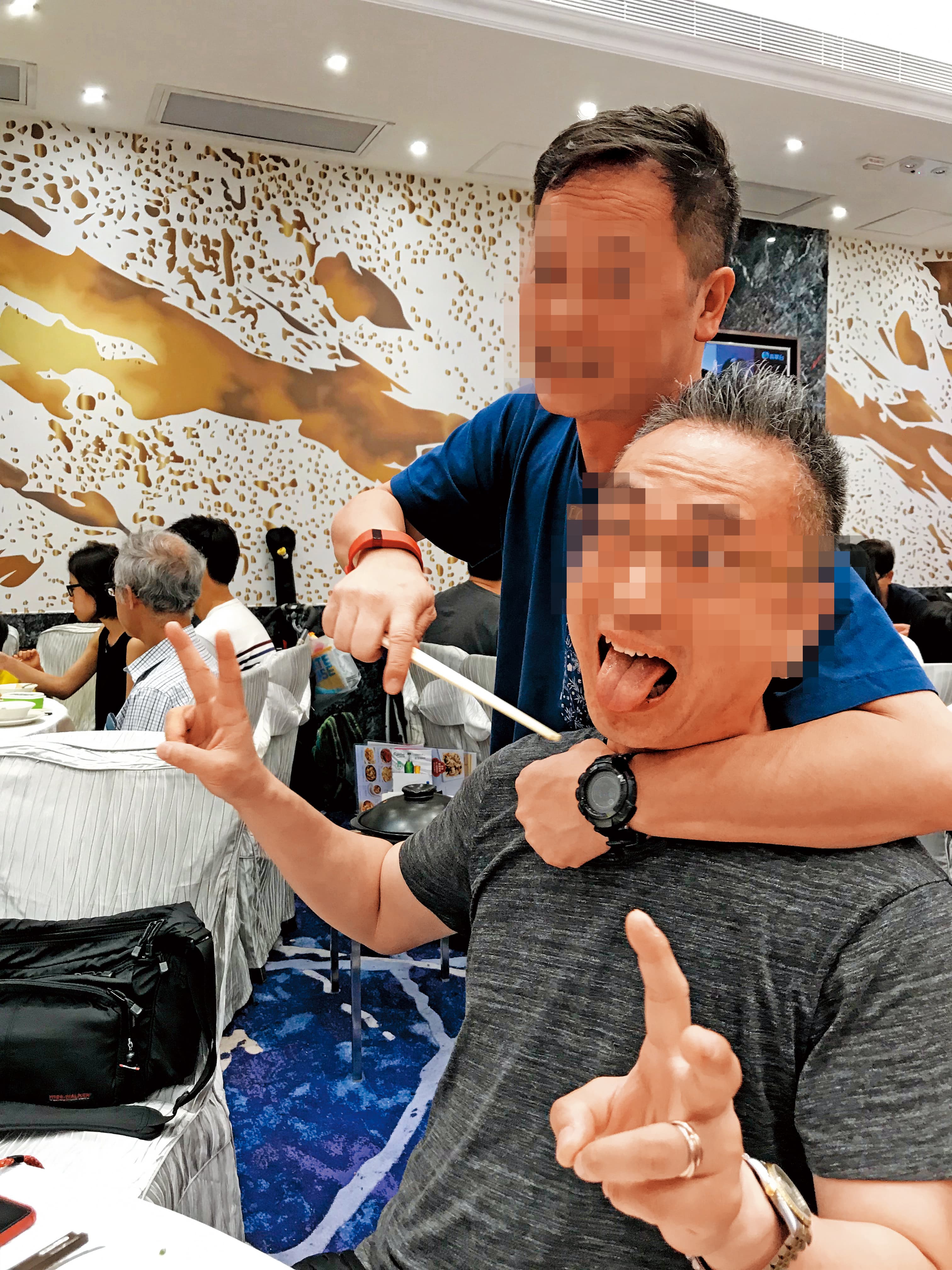 鴻海集團旗下富士康曾姓副總（Kenny）是香港人在集團內的最高主管，與員工相處融洽。（讀者提供）