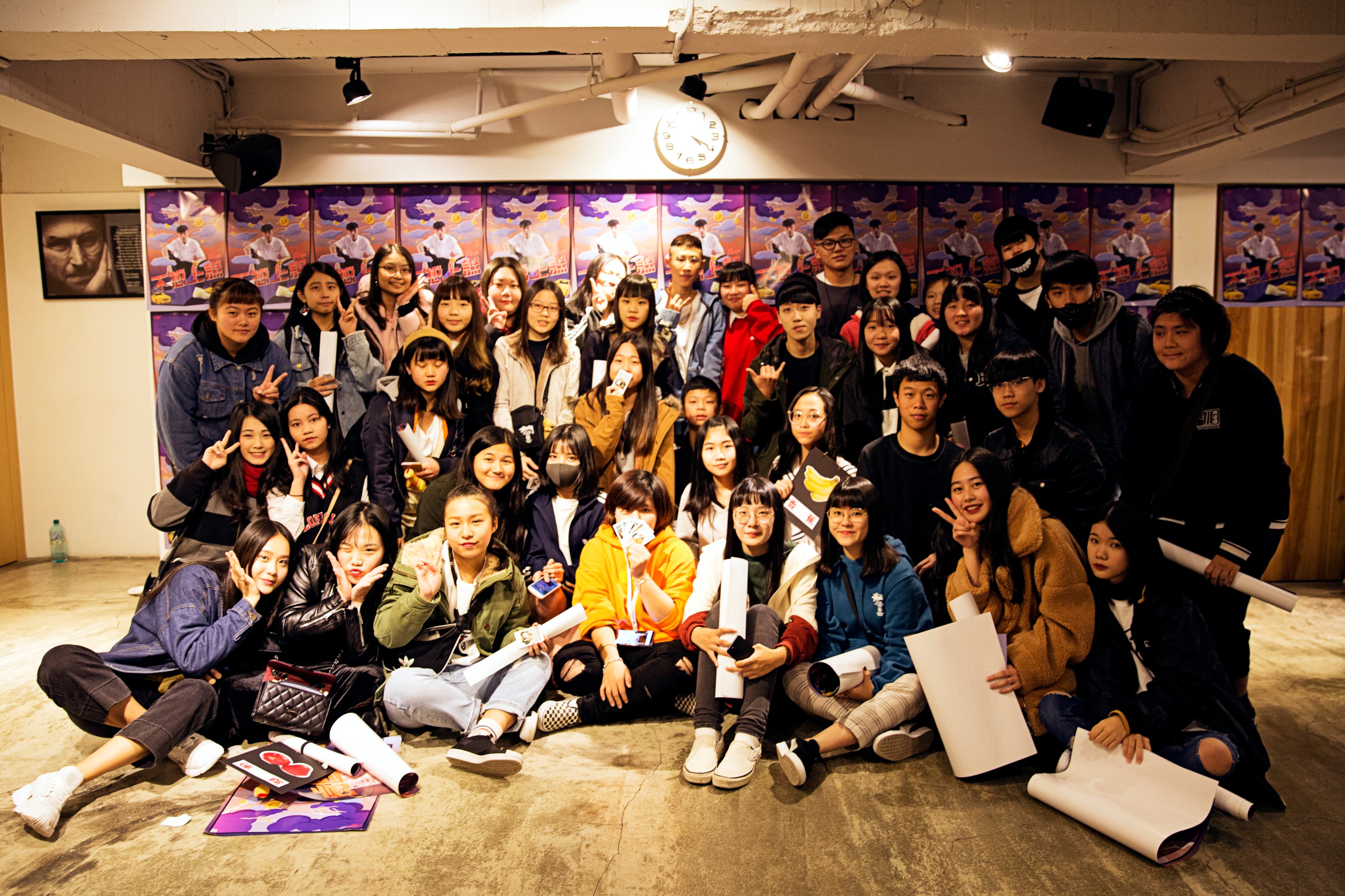 混血兒娛樂為回饋艾文同學的粉絲，特別於1月27日舉辦「艾文同學會」。（混血兒娛樂提供）