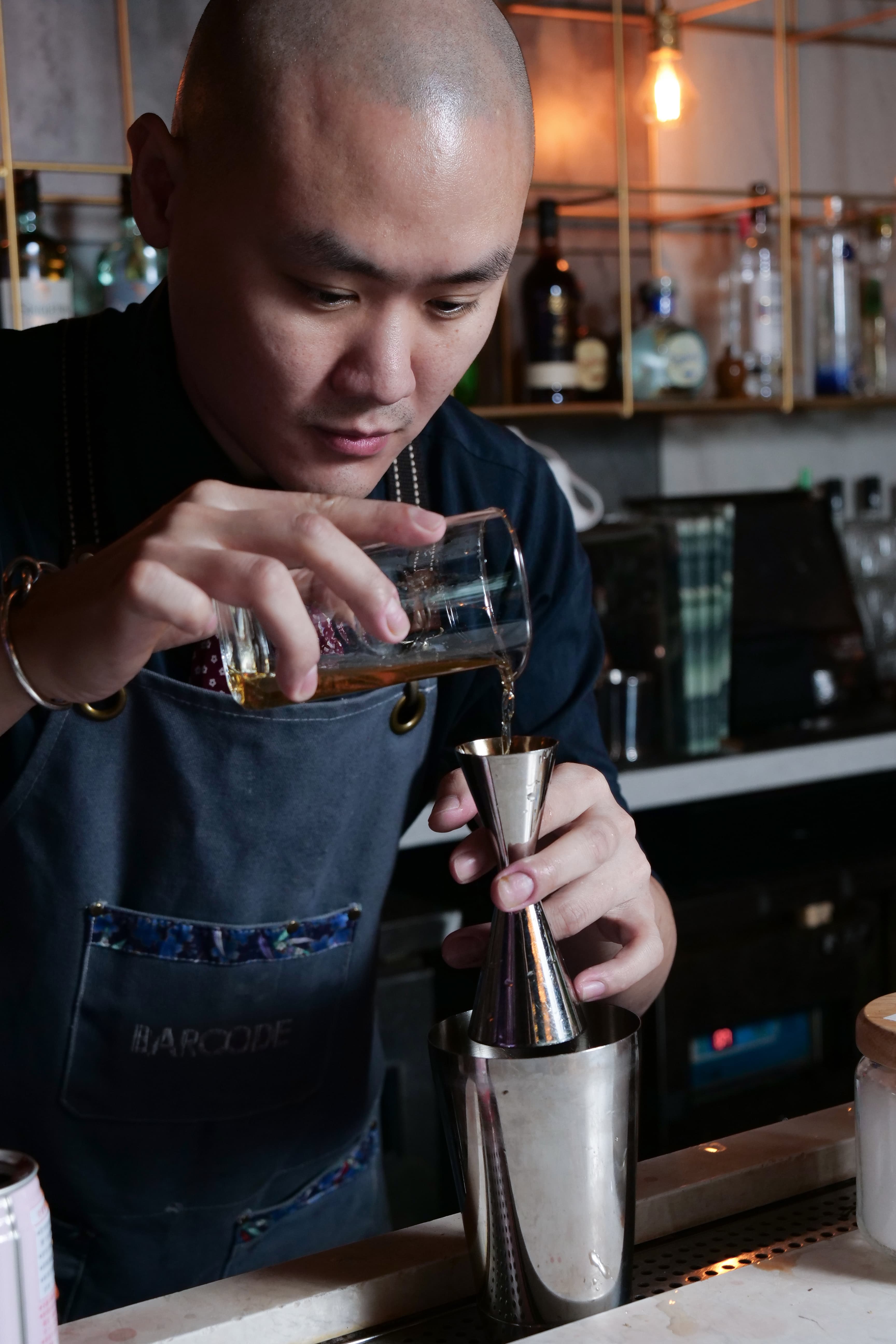 負責統籌整本酒單的小安（柯亮安）比賽經驗豐富，擅長為客人量身特調。