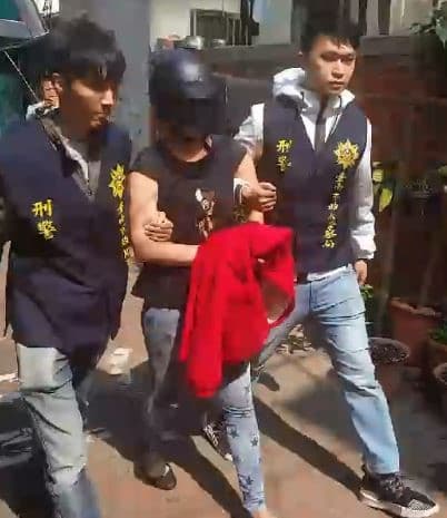 警方調閱監視器,不到24小時就逮捕林女。(翻攝畫面)