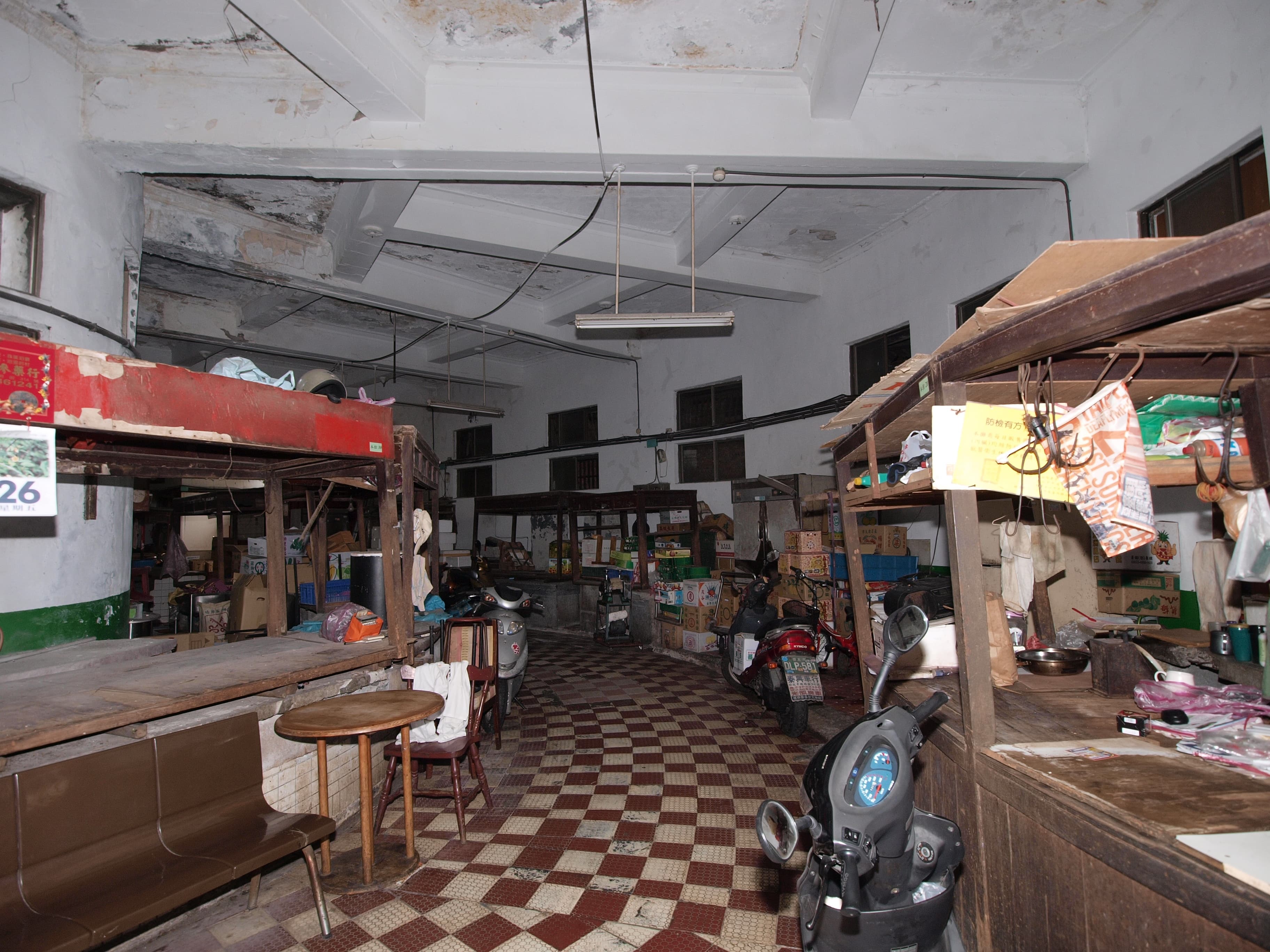 位於萬華三水街的新富市場曾是台北重要的肉品市場。（忠泰建築文化藝術基金會提供）