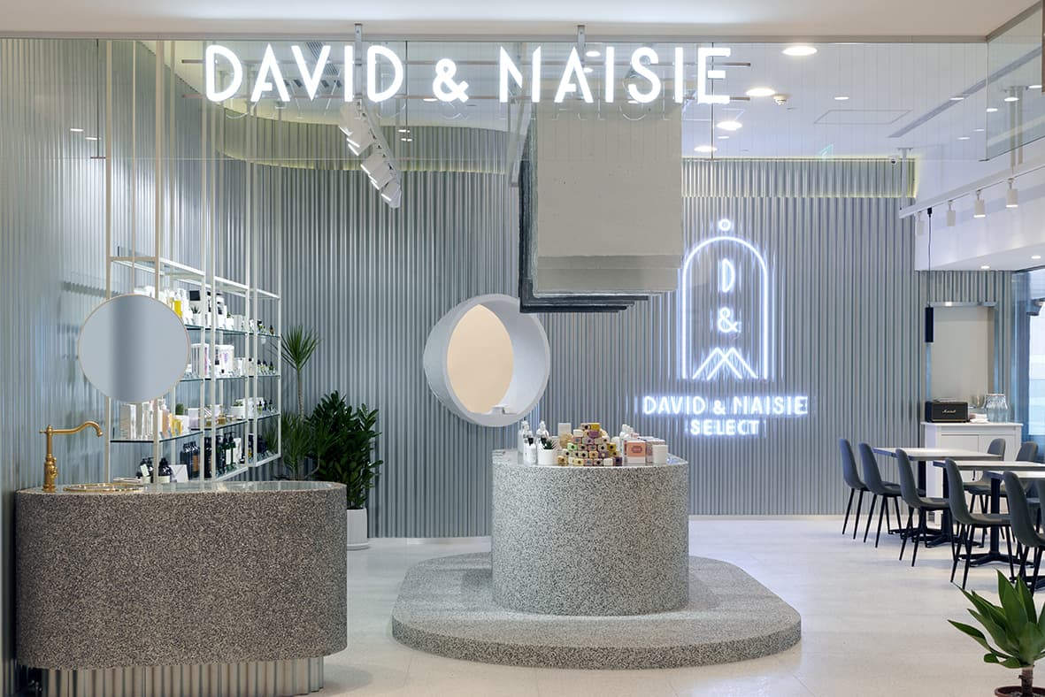 DAVID & MAISIE Select複合式選品店開在微風南山。