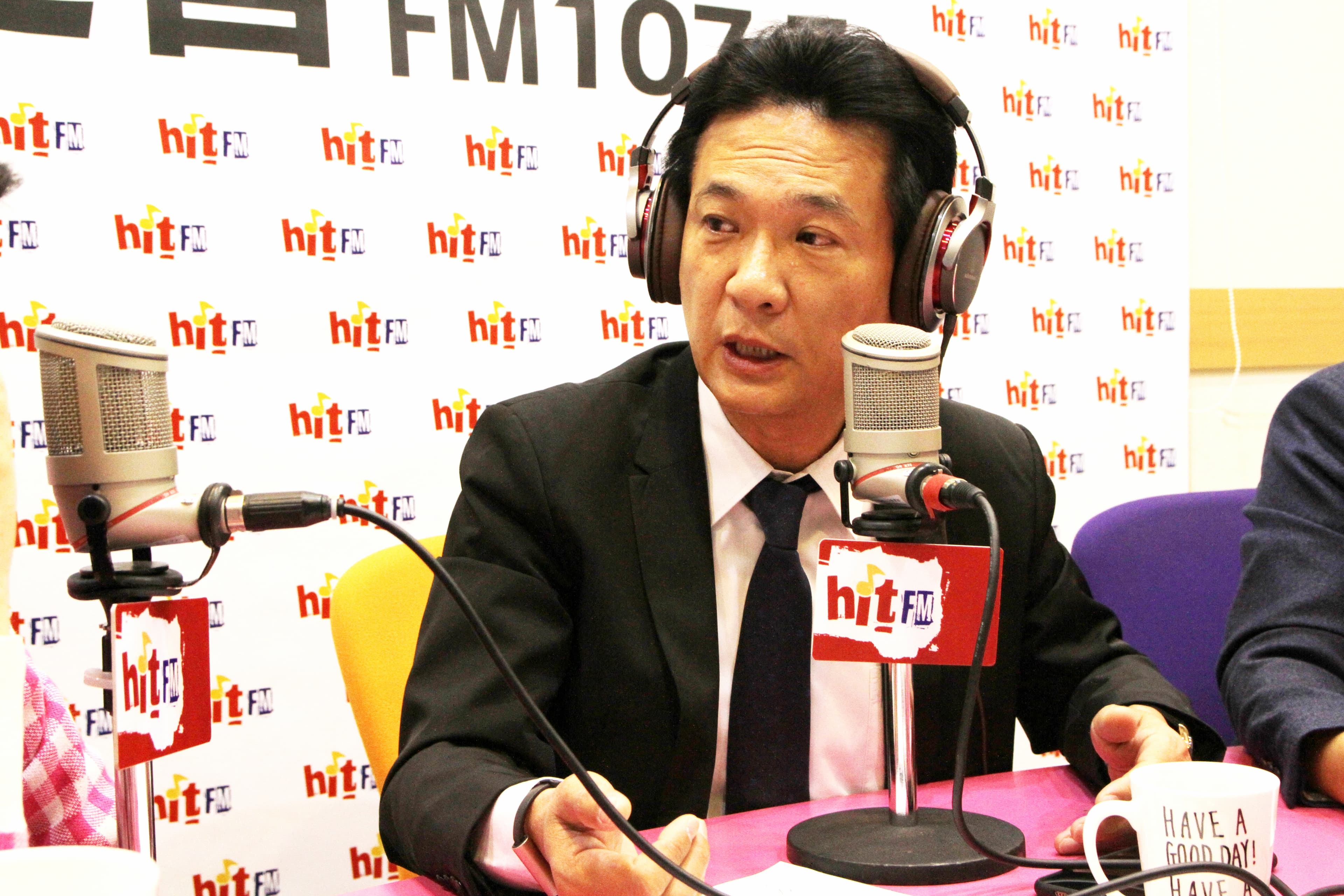 民進黨立委林俊憲1今早接受《周玉蔻嗆新聞》專訪時透露總統蔡英文得知賴清德欲參選後,曾約賴會面。(Hit Fm《周玉蔻嗆新聞》製作單位提供)
