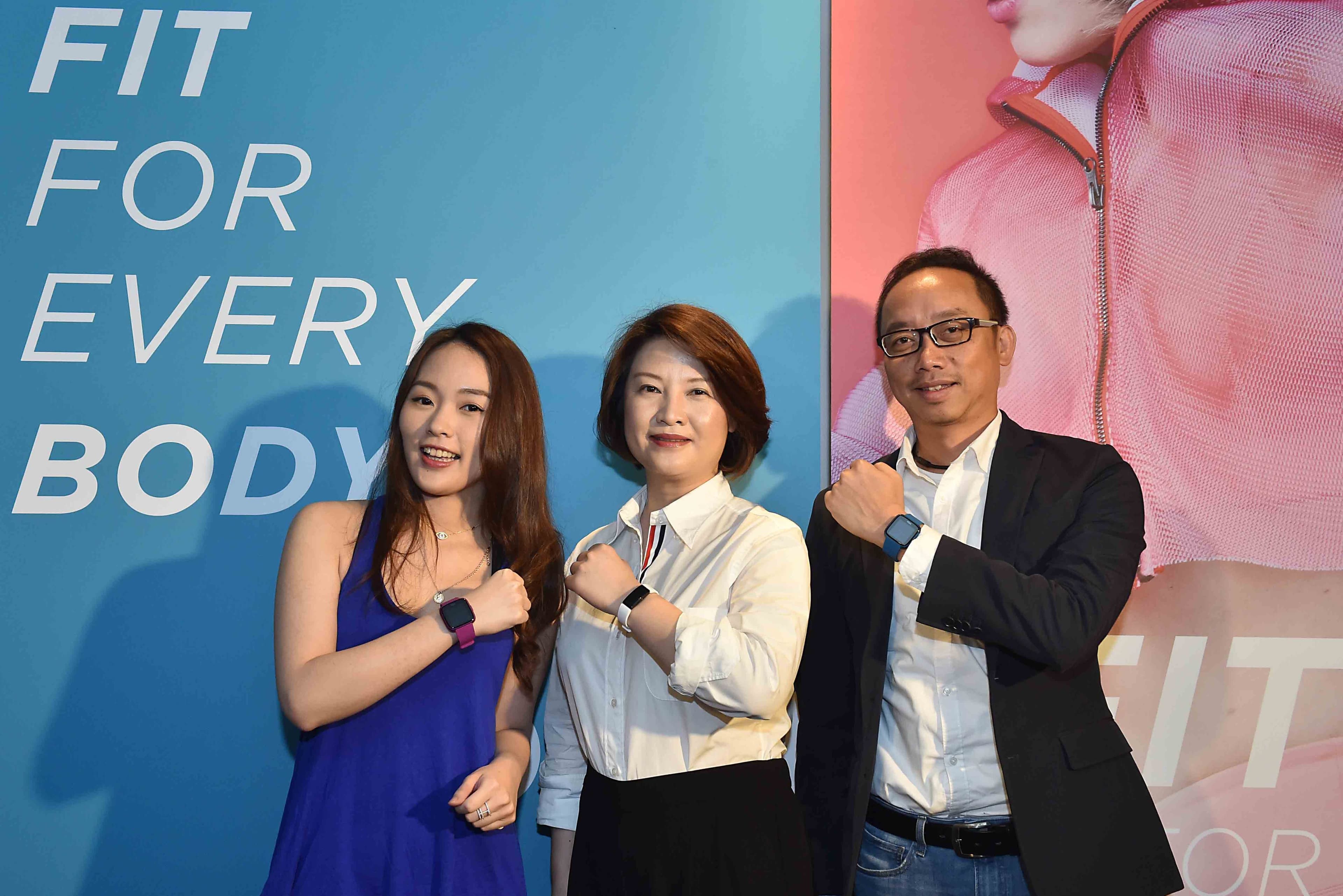 Fitbit在台推出的4款新品,都具有高CP值並擁有多彩外觀及配件等特色。(業者提供)