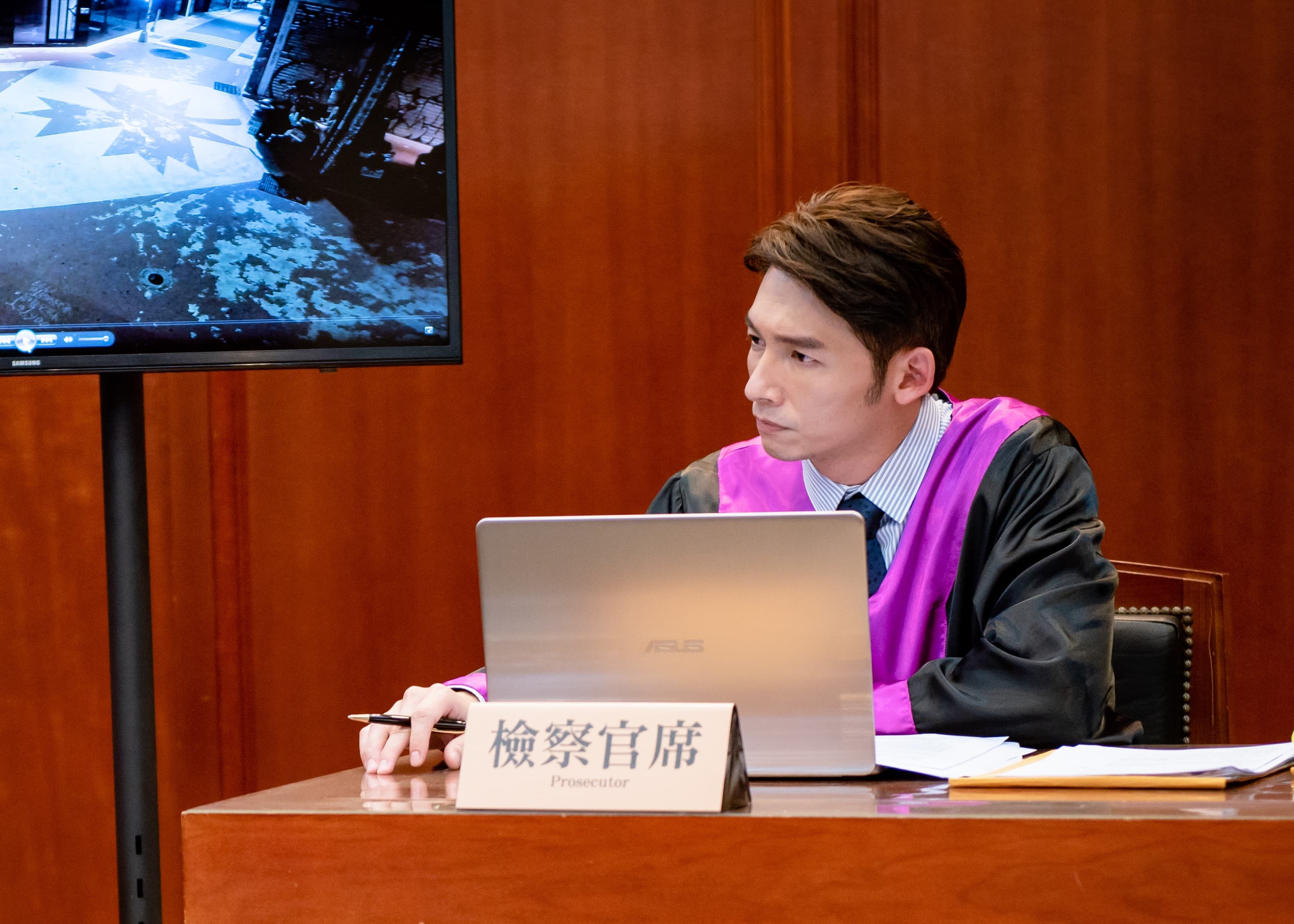 「全民老公」溫昇豪這次演的是天心的檢察官老公。(群之噰、有意思國際傳媒提供)