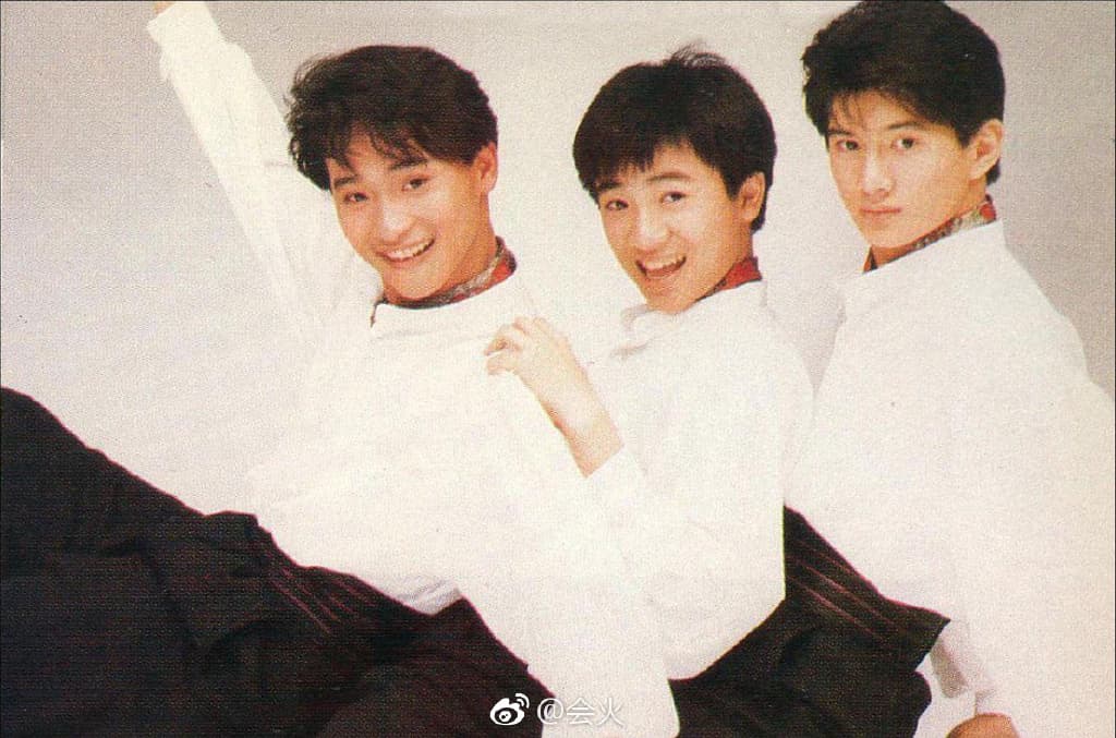 小虎隊是90年代當紅的男子團體。(翻攝自微博)