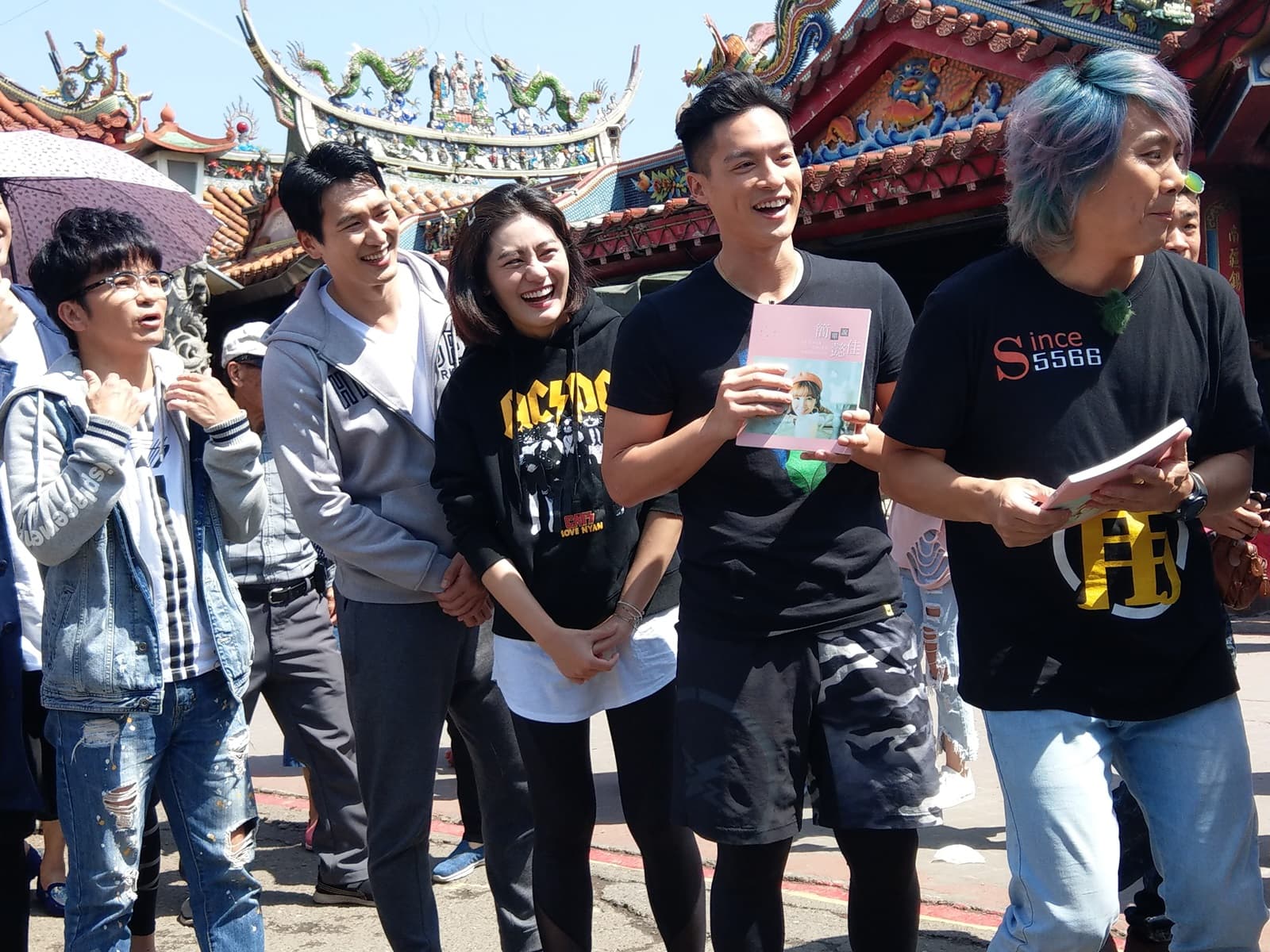 本週《飢餓遊戲》唐從聖、邵翔、小蠻一起上節目,紹蠻CP《飢餓》初體驗,兩人不斷放閃,閃瞎眾人!(中視提供)