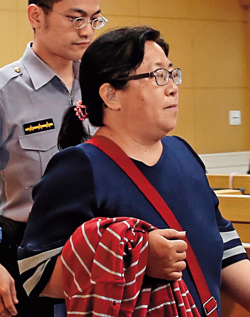 蘇震清的屏東服務處女助理賴麗團(圖),充當蘇震清買賣股票的人頭,對於金流細節表示不知情。