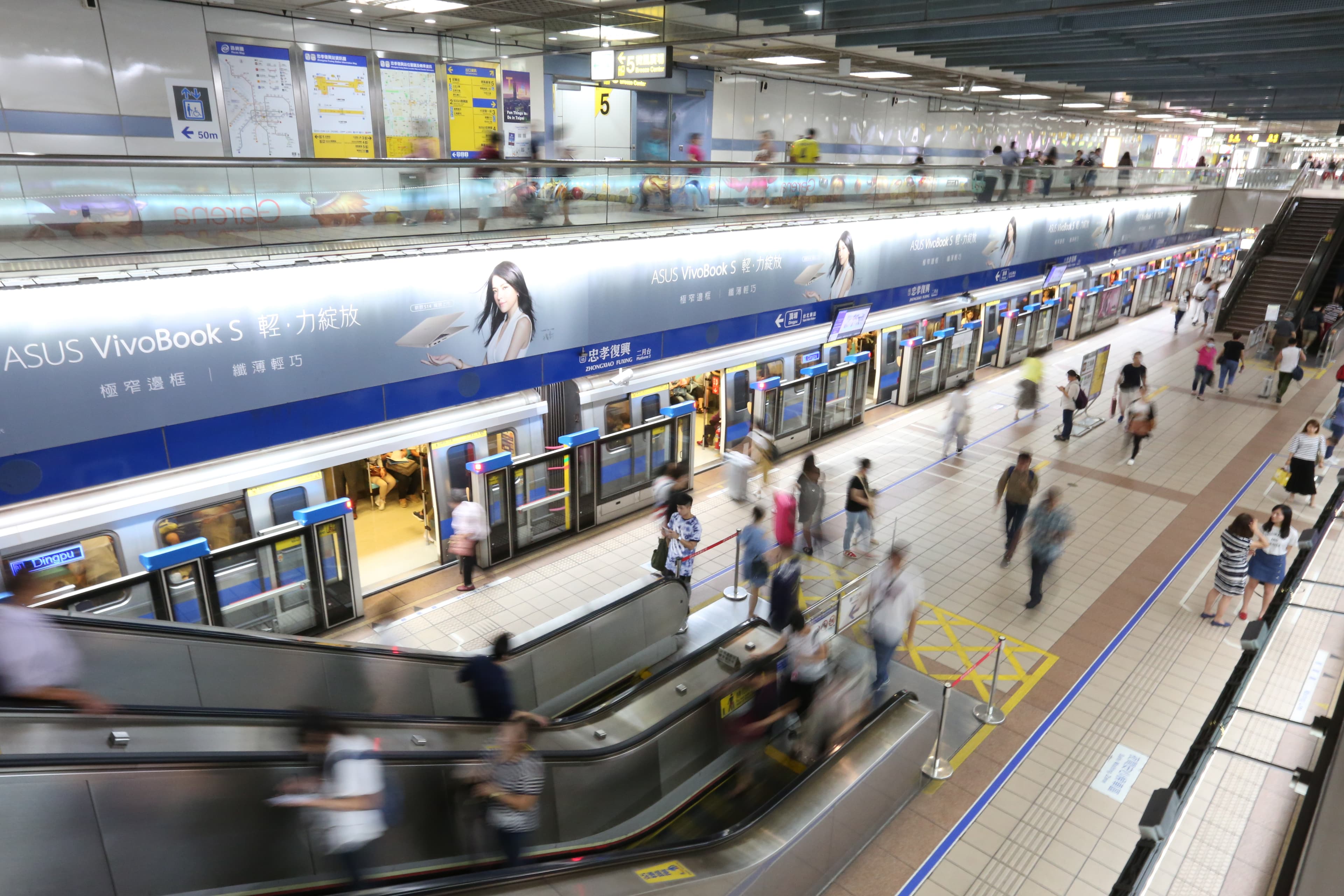 馮韋元盛讚台北捷運是世界上數一數二最有效率的捷運。