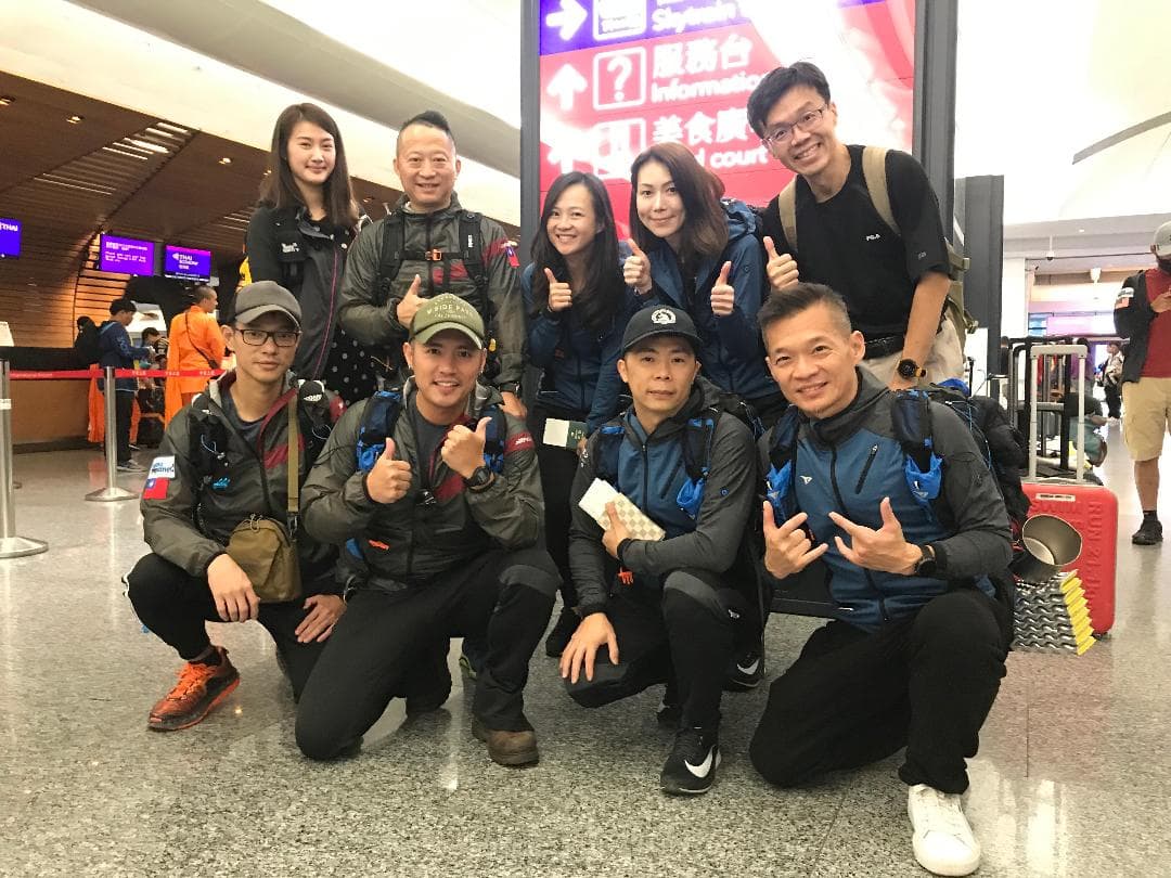 林義傑率領范逸臣等人前往非洲參加長跑賽,行前一行人已將身心調適到最佳狀態準備為國爭光。(艾迪昇提供)