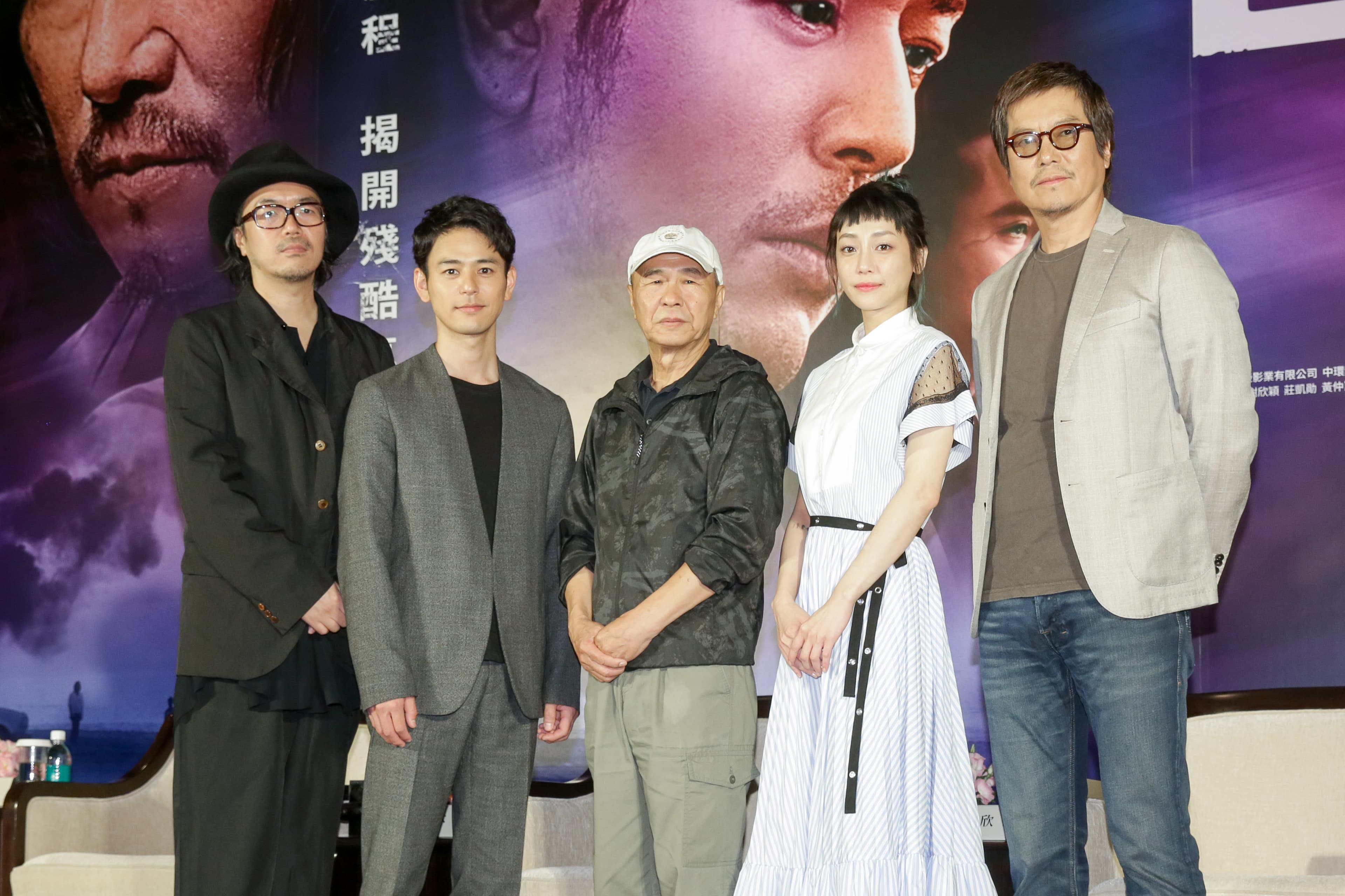 侯孝賢導演特地來為電影《亡命之途》記者會站台。