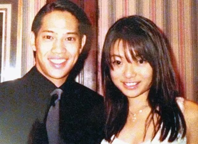 伍智恆22歲就嫁給郭永淳,當時看起來也是幸福的一對。(翻攝自微博)