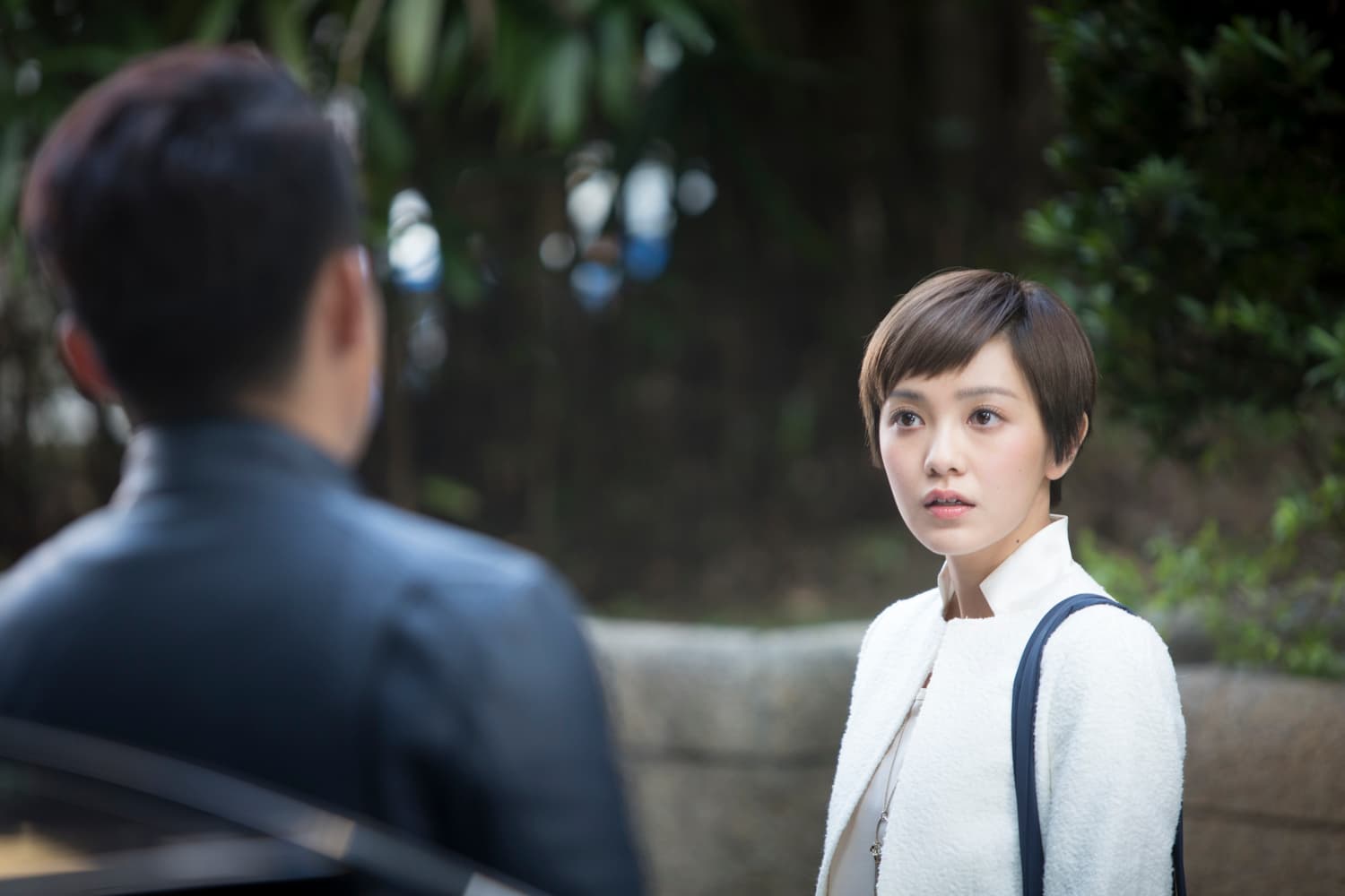 郭采潔在片中追求真愛,即使遍體鱗傷卻仍勇敢追尋。(寬銀慕電影製作有限公司提供)
