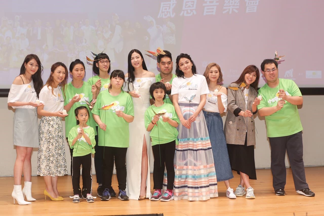 江祖平與Albee等人一同參與小可樂果為愛發聲感恩音樂會。