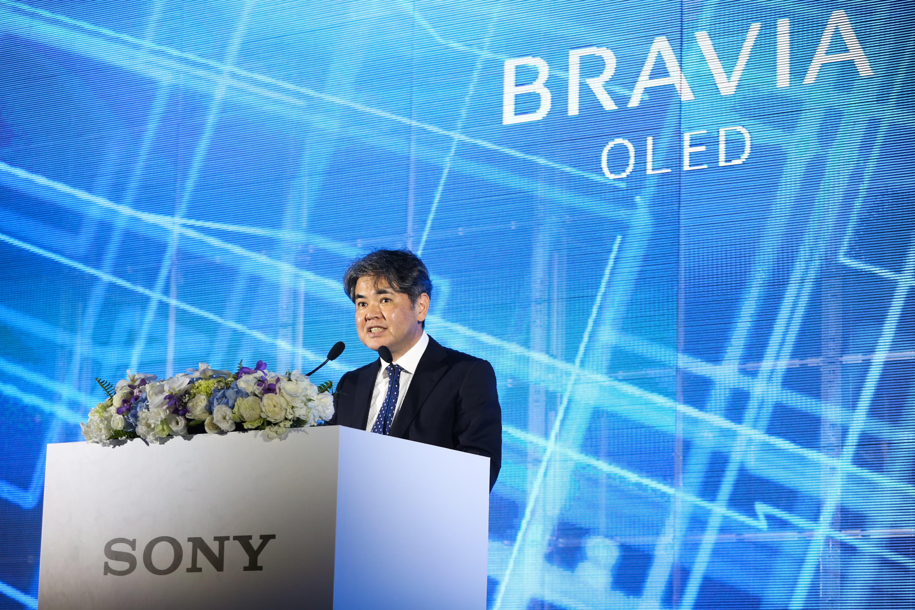 SONY台灣區總經理千葉雄三。