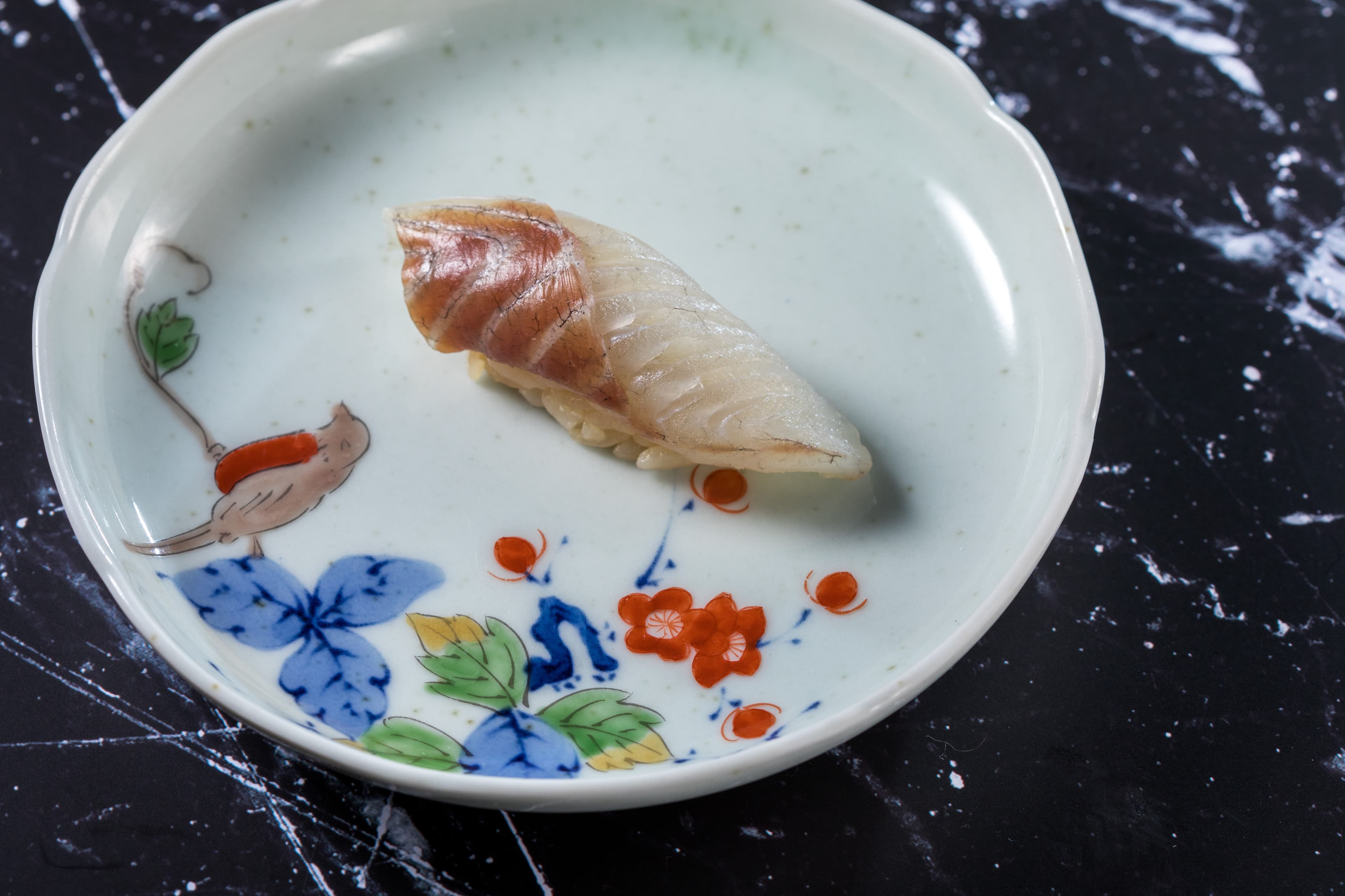 罕見的野生「鱸魚」,甜度、脆度都極喜人。