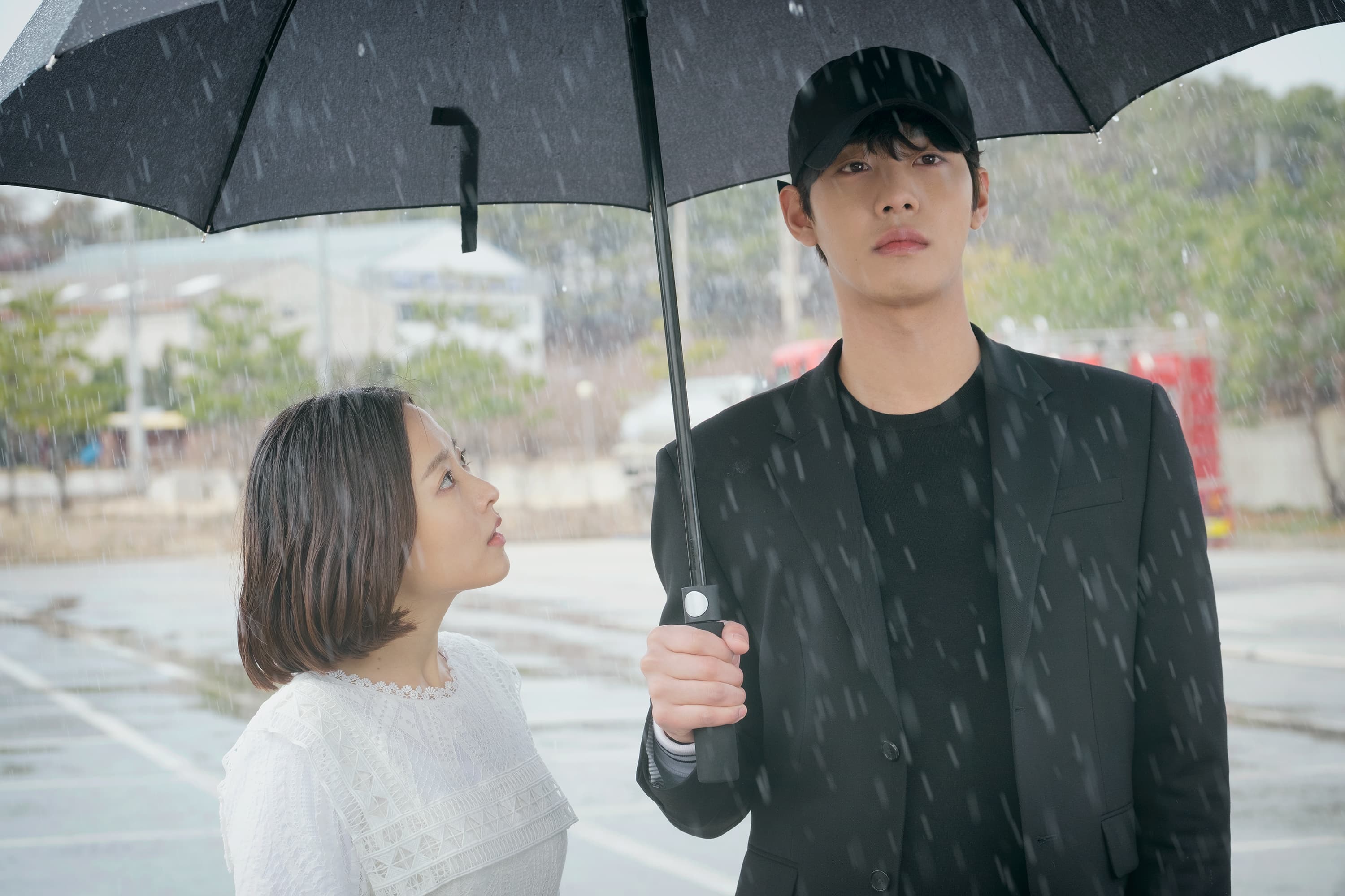 安孝燮與朴寶英的超萌身高差讓許多觀眾羨慕到不行。(NETFLIX提供)