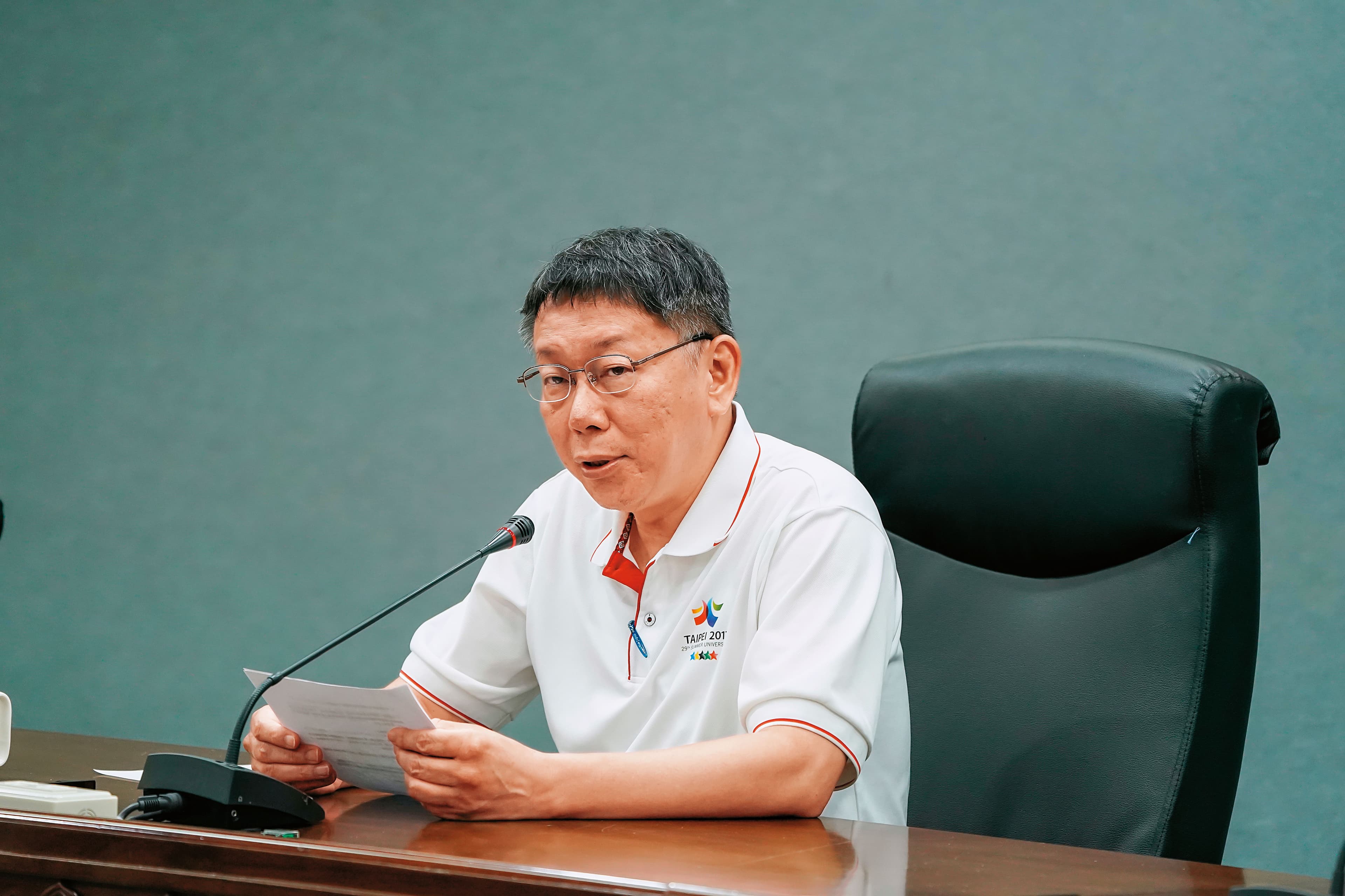 台北市長柯文哲(圖)針對北農獎金案曾說,韓國瑜時代沒規範。