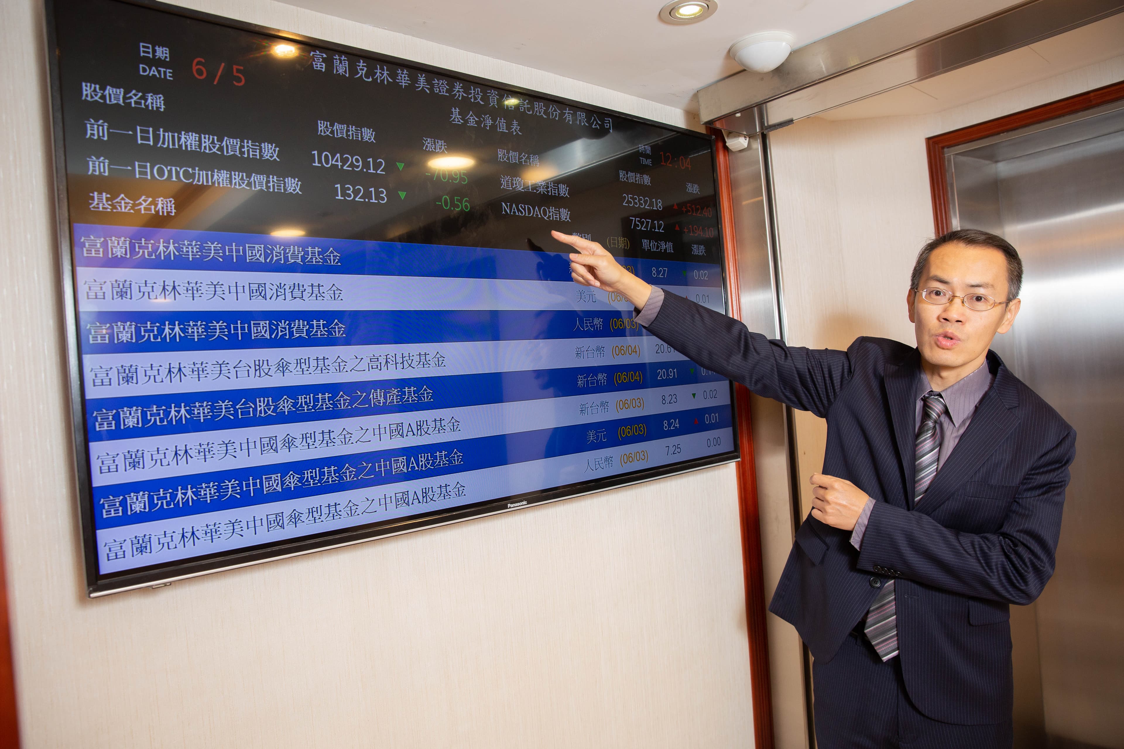 曾獲金鑽獎肯定的富蘭克林華美傳產基金經理人楊金鋒,以「天氣預報法」因應未來行情變化。