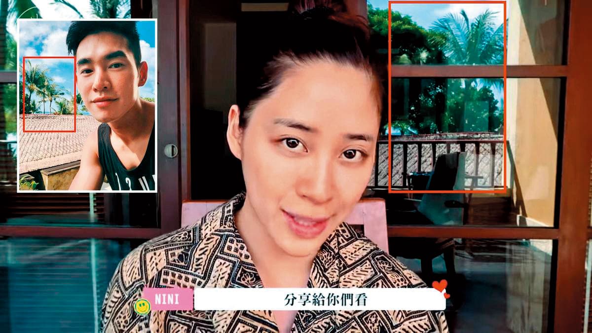 歐陽妮妮拍攝戲劇《腦波小姐》期間移情別戀,愛上男主角張書豪。(翻攝自歐陽妮妮IG)