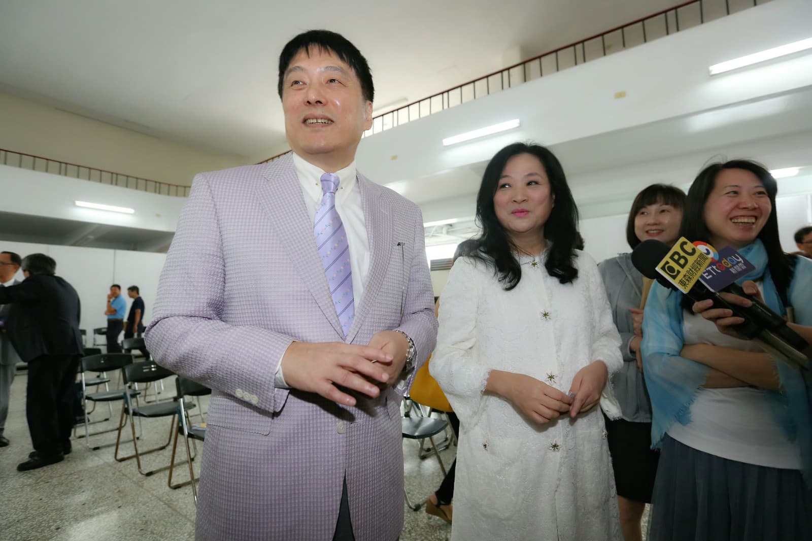 統一上午舉行股東會,統一美麗事業董事長高秀玲也出席。