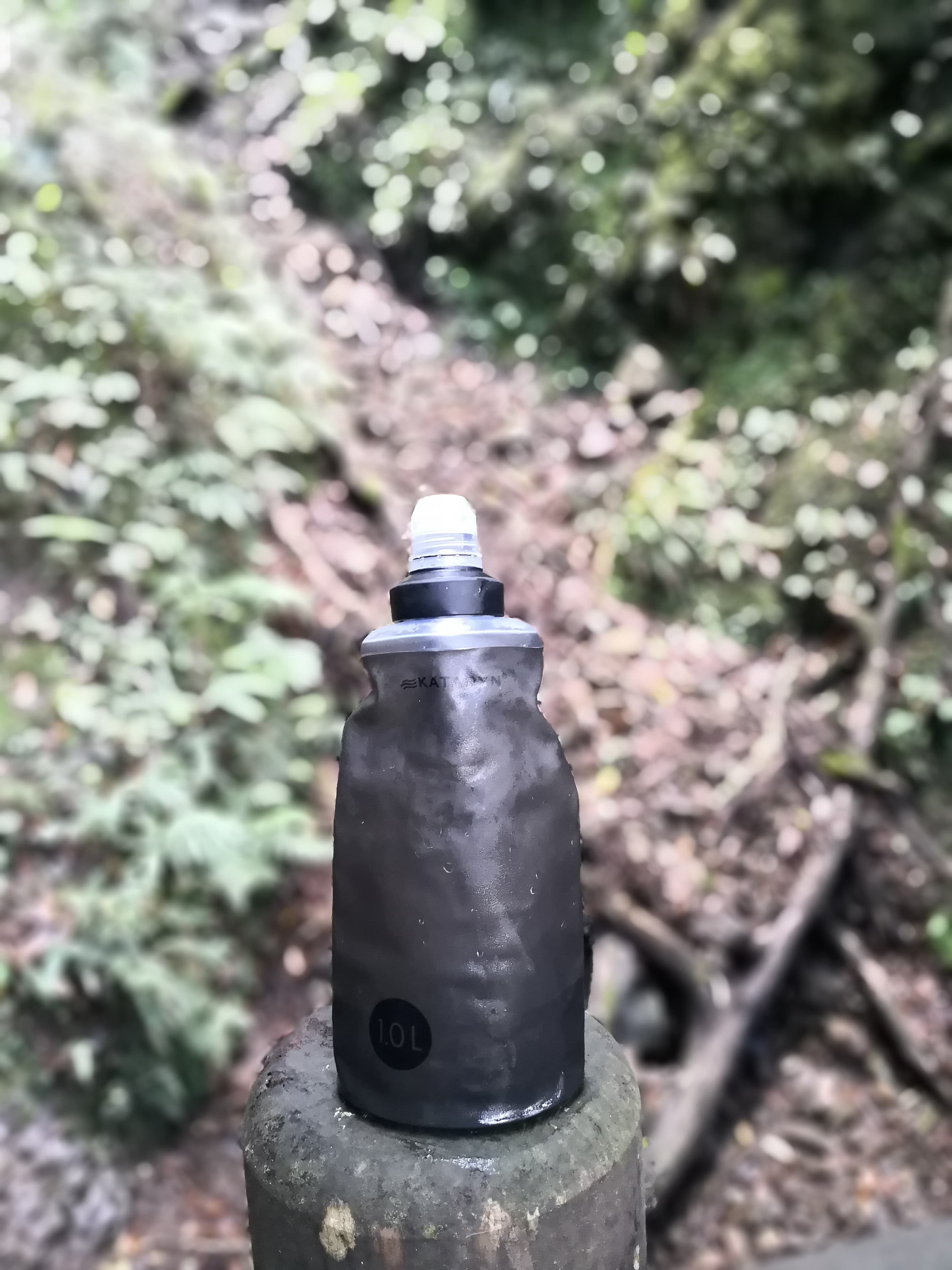 濾水器也可以當成水壼或水袋使用。