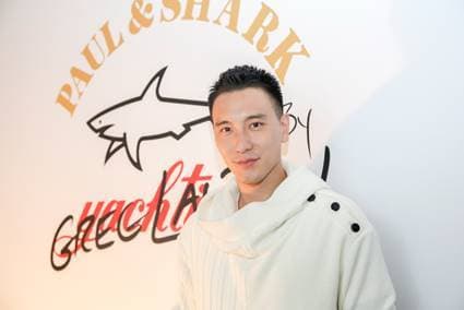 王陽明忙於拍戲之外,近日在巴黎出時尚活動。(Paul&Shark提供)