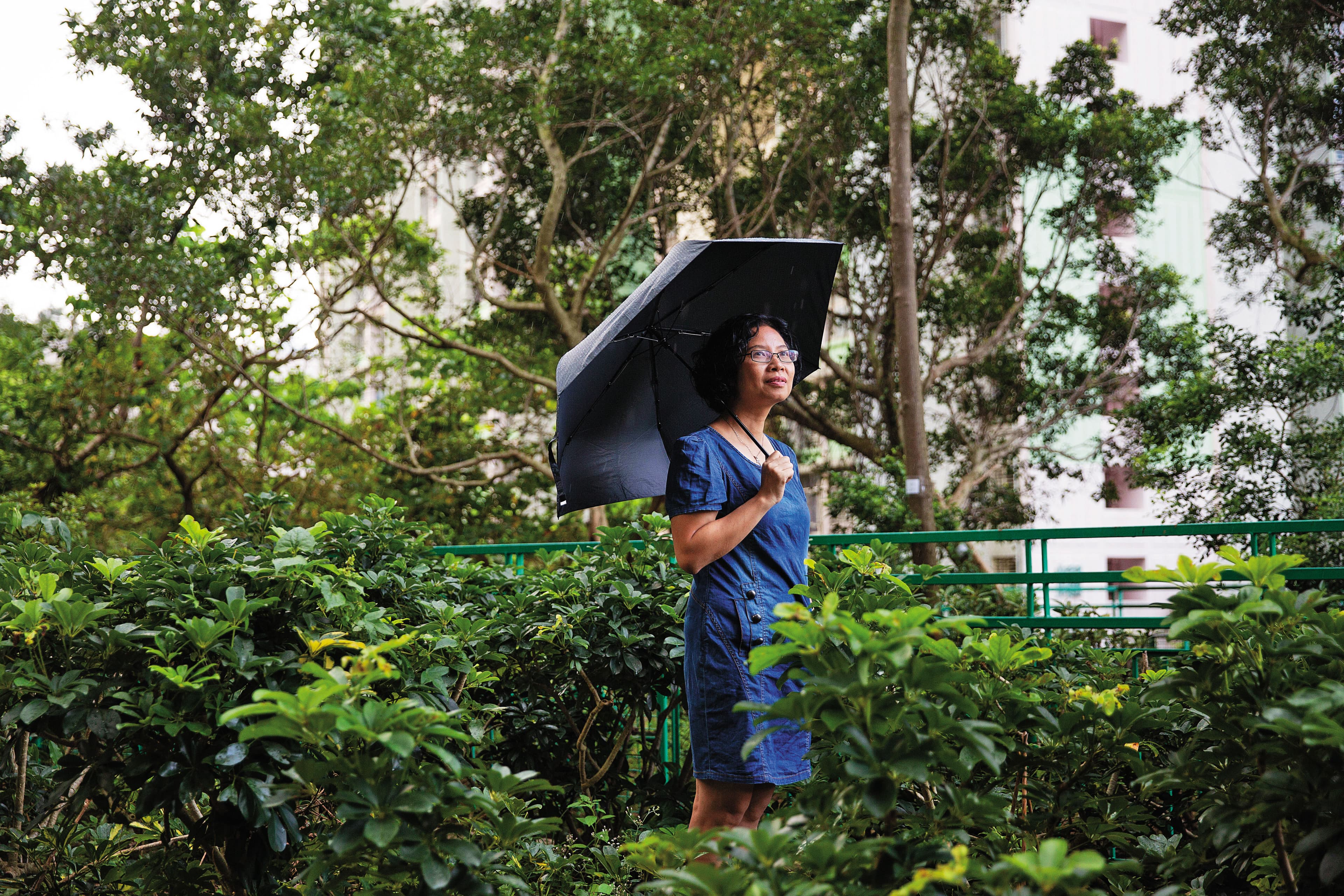 以新移民身分來港十多年,陸錦城支持香港人爭取法治獨立與民主自由。