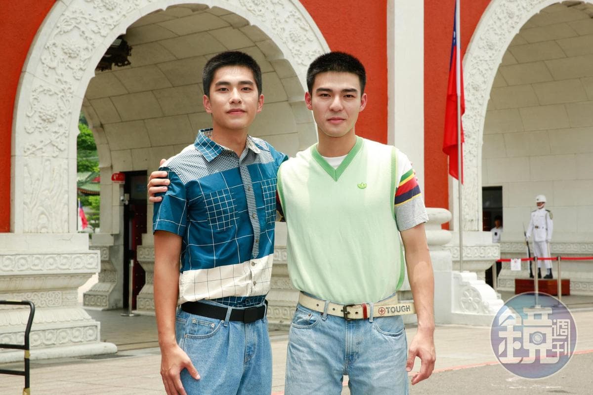 瞿友寧監製,由2位新秀小鮮肉曾敬驊(左)、陳昊森(右)主演的《刻在你心底的名字》也是同志題材,描述一段禁忌的男男初戀。