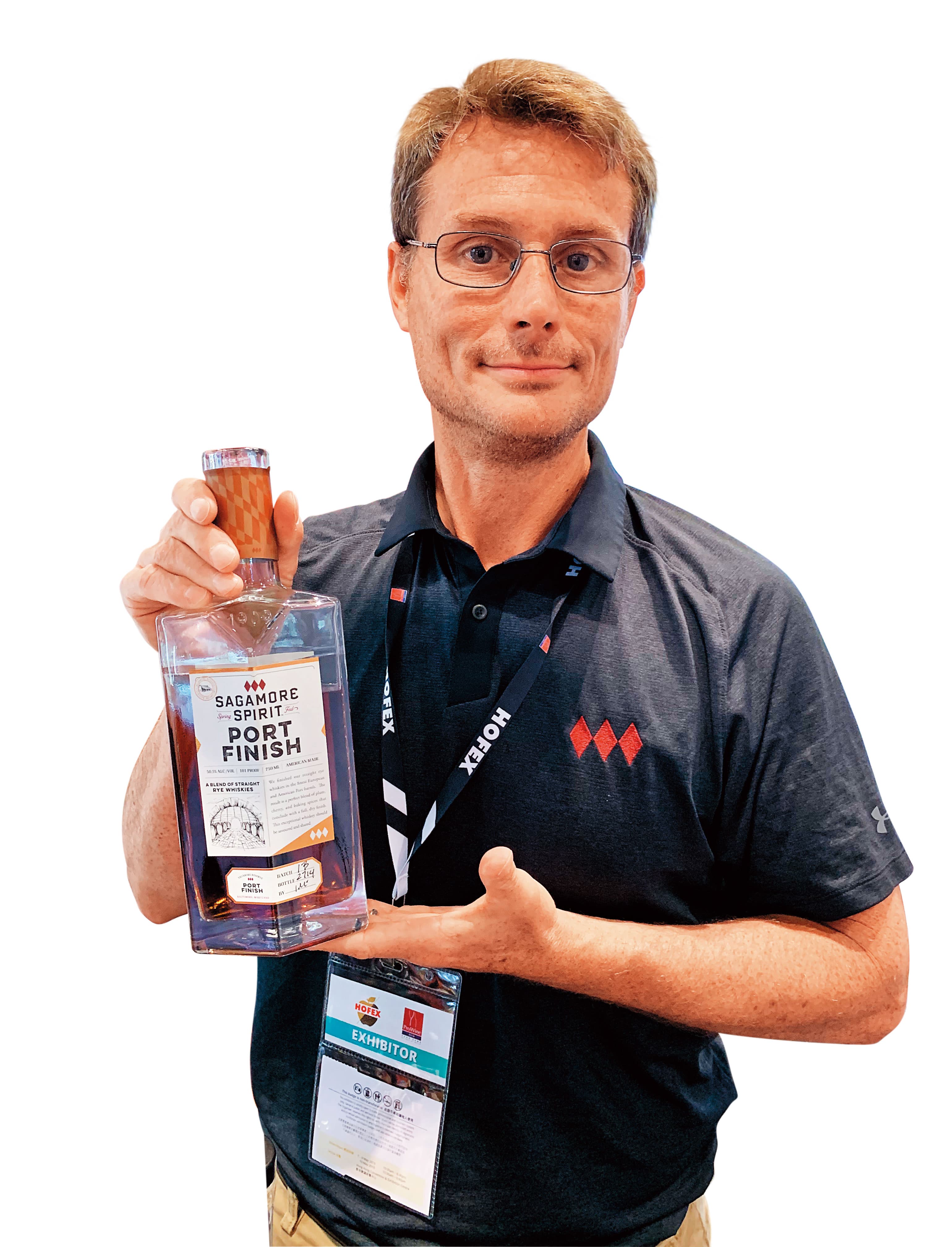 Todd推薦Sagamore這款採用葡萄牙波特酒桶過桶的裸麥威士忌,酒精度50.5%。