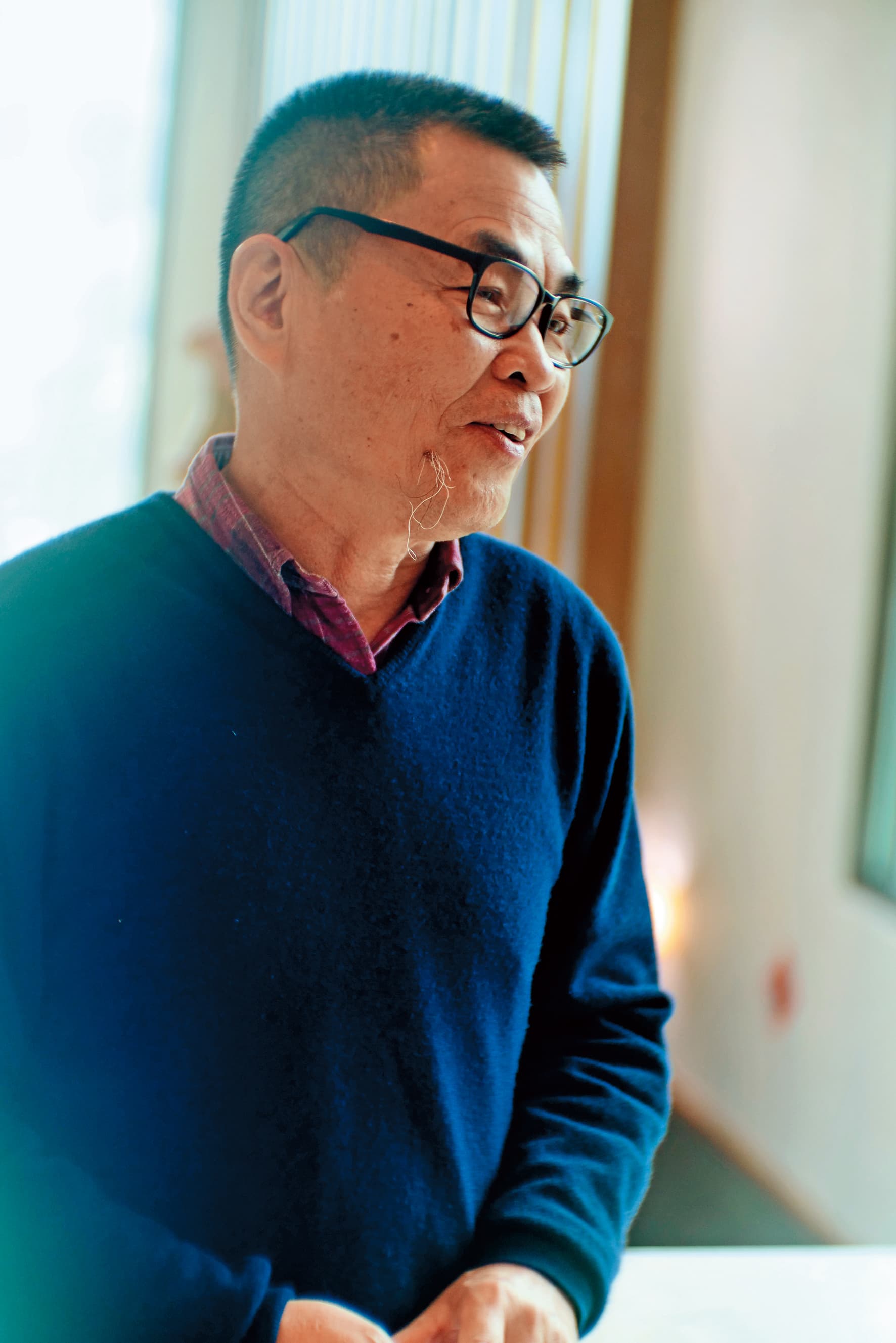 民宿主人韓志華本身從事營造業，對房內設備有獨到想法。