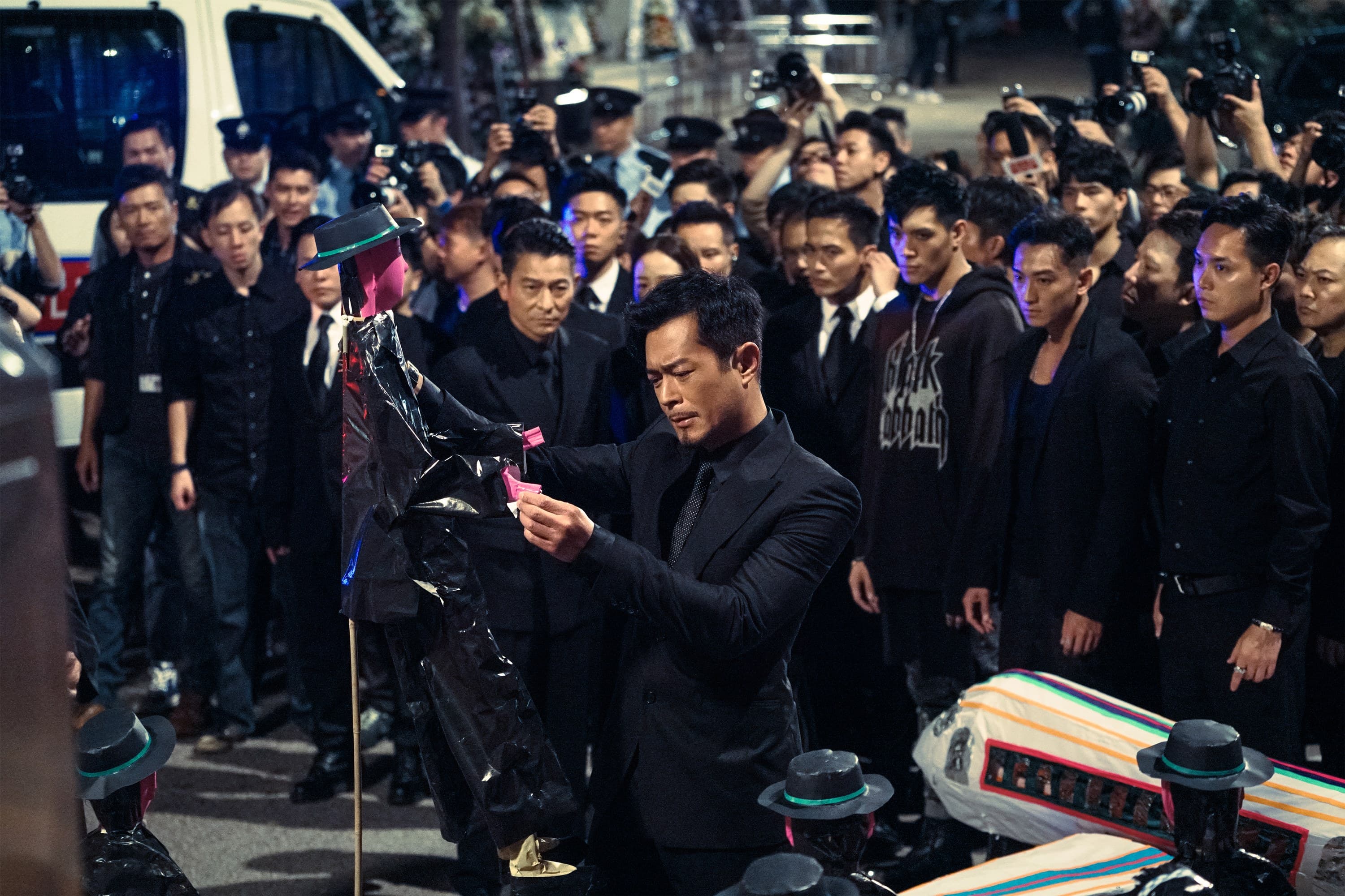 古天樂一反過往正義凜然的形象,在《掃毒2 天地對決》中飾演一代毒梟。(華映提供)