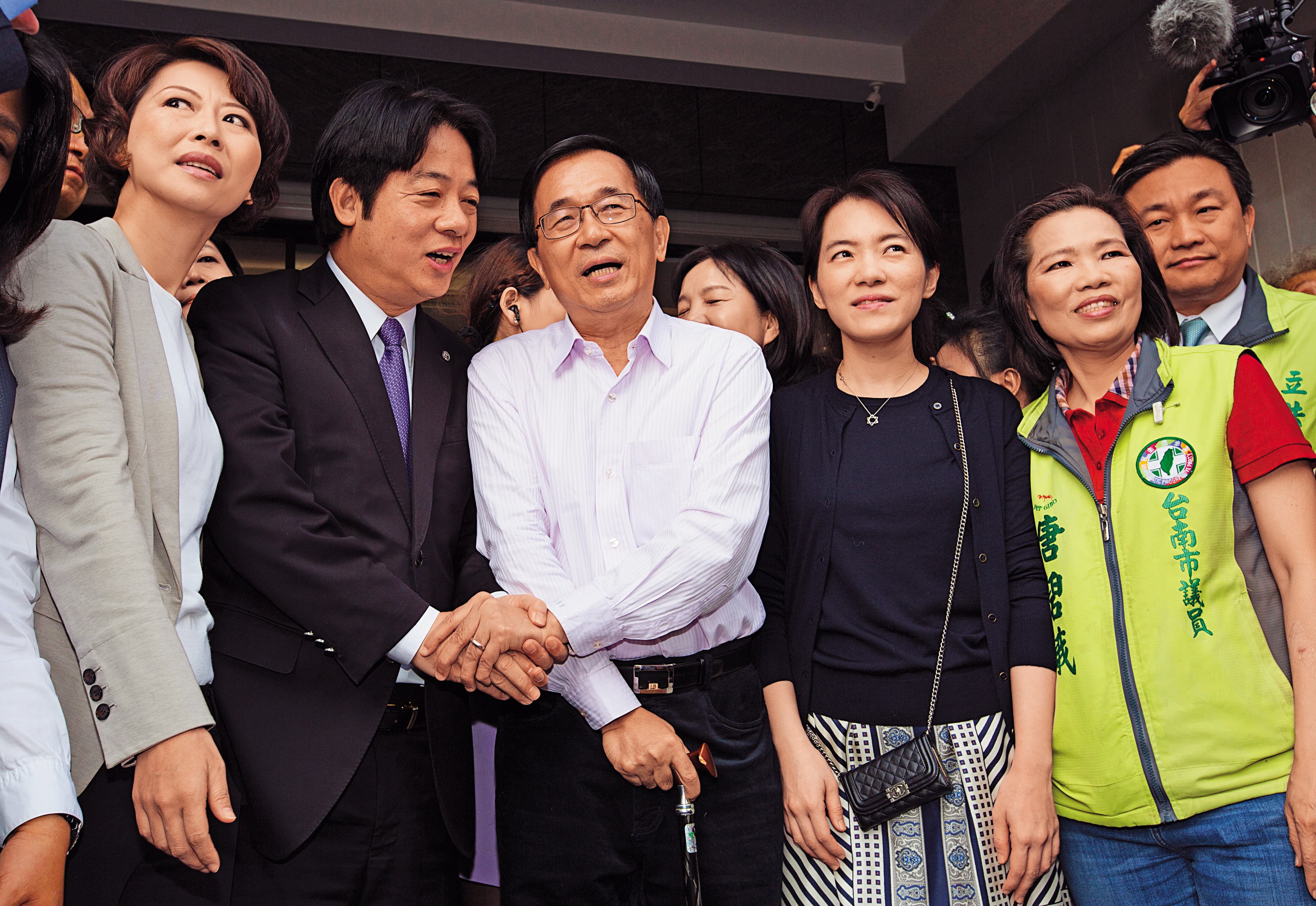 AIT研判,民進黨初選落敗的賴清德與前總統陳水扁能否團結挺蔡英文,將左右綠營勝敗。(本刊資料照)