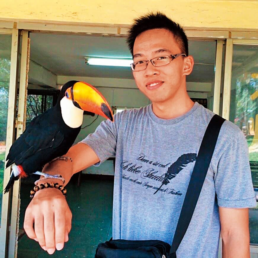 殉職勇警李承翰是同事眼中的陽光男孩。(翻攝李承翰臉書)